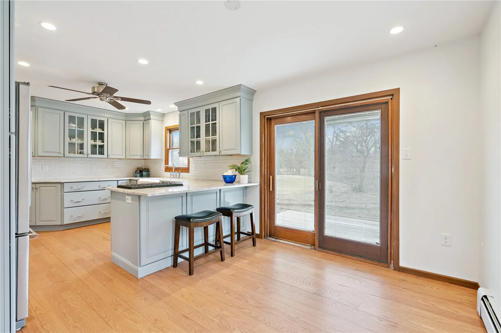 Remodeled kitchen