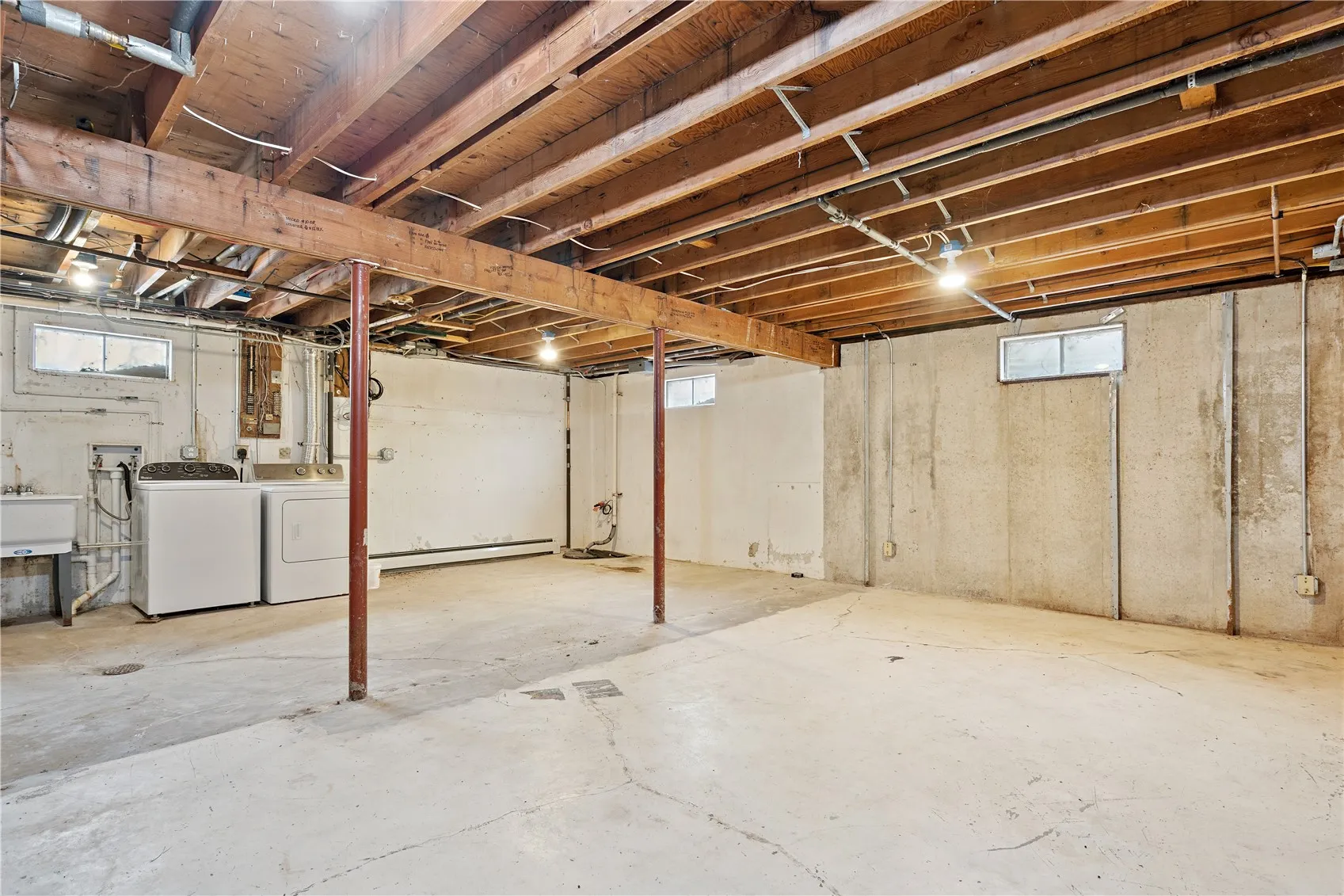 Unfinished basement