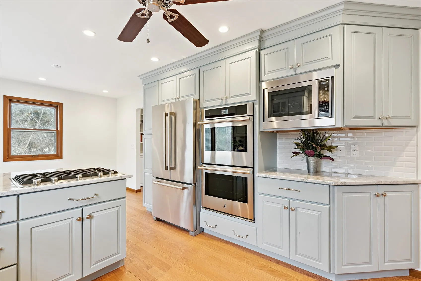 Remodeled kitchen