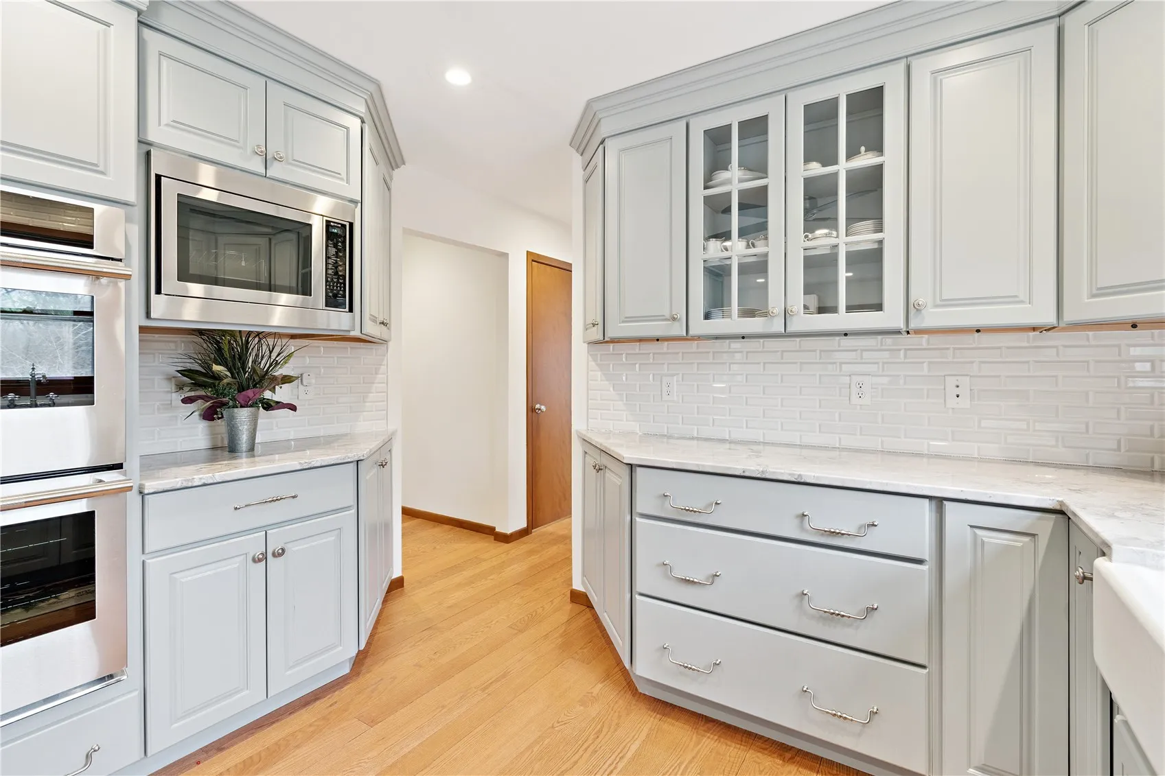 Remodeled kitchen