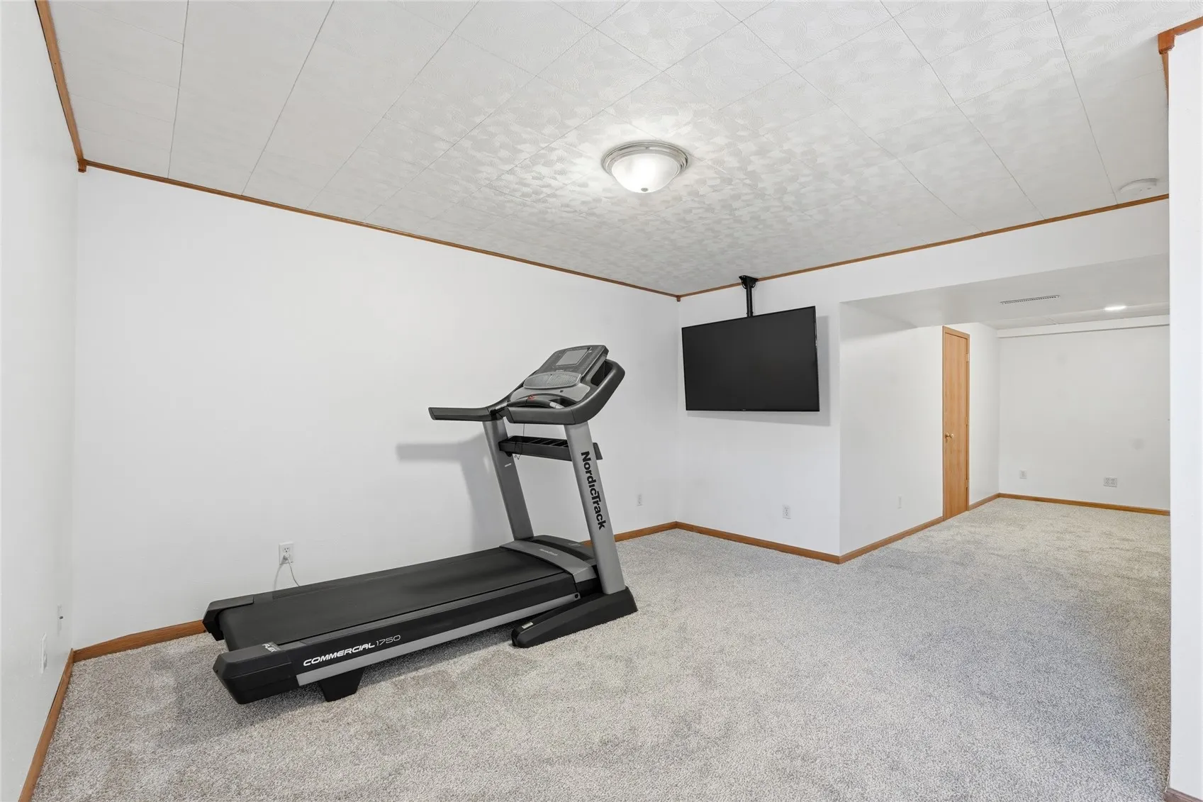 Lower level rec room