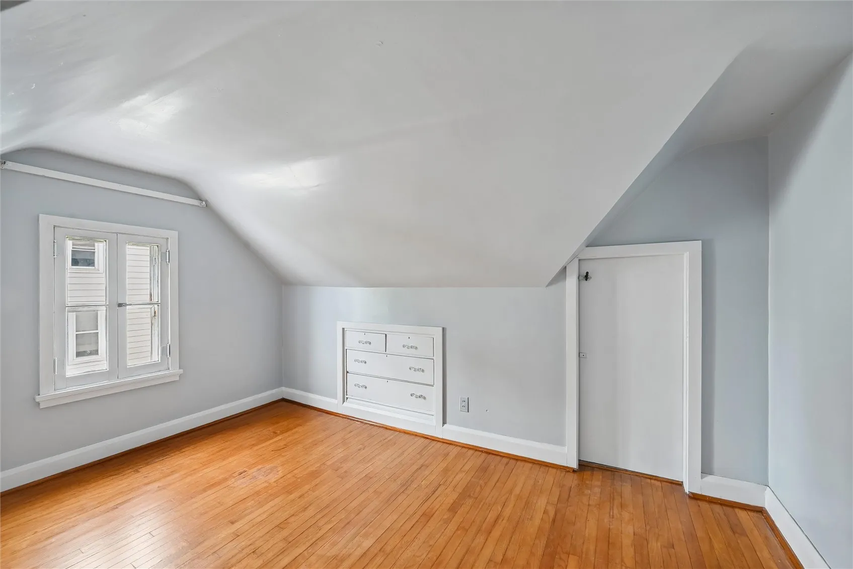 Door on the right leads to nice storage space