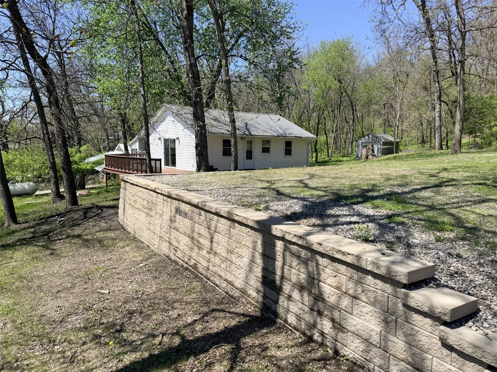 front/parking area