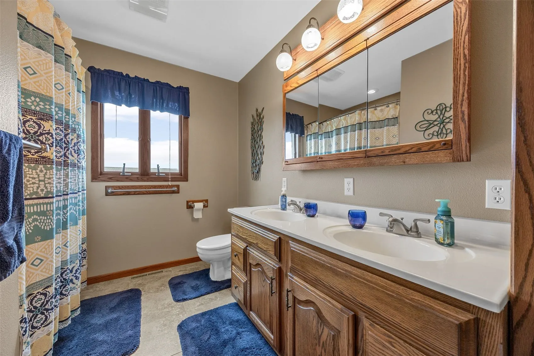 Level one bathroom.