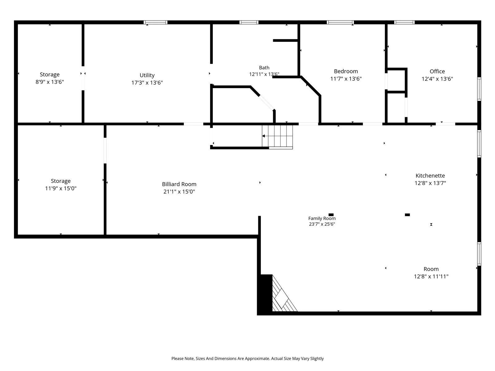 Lower Level has plenty of storage and wonderful living space!