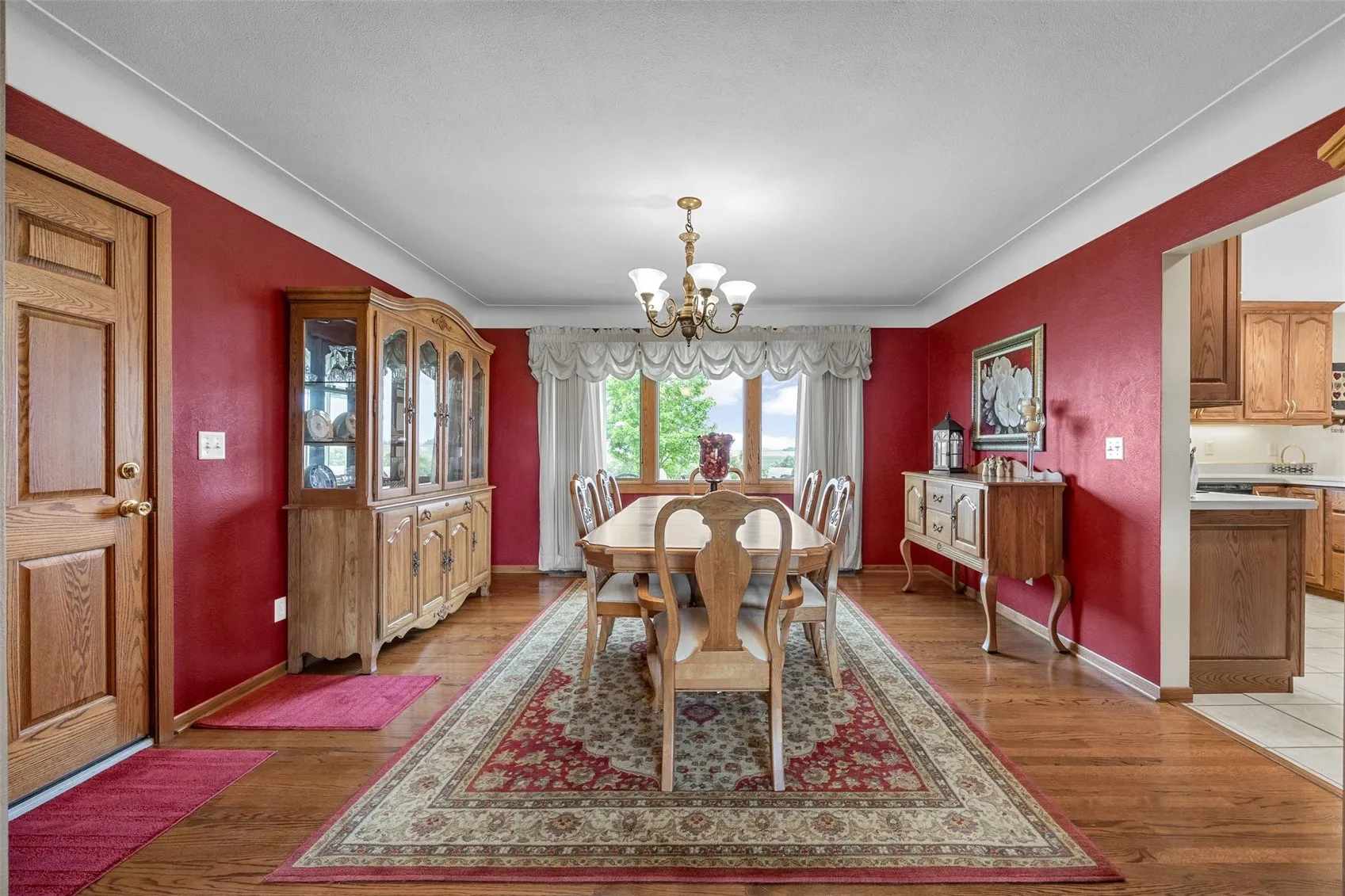 Formal dining room.