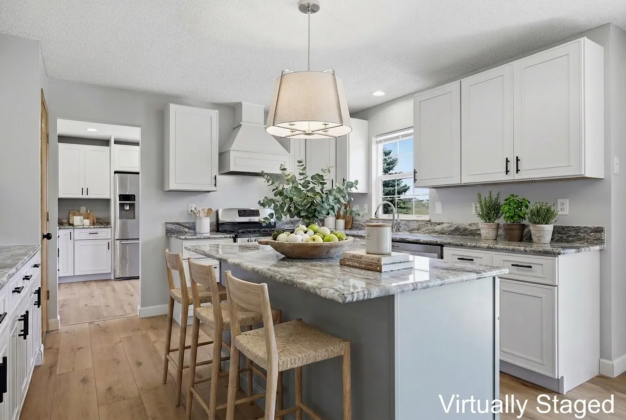Kitchen Staged