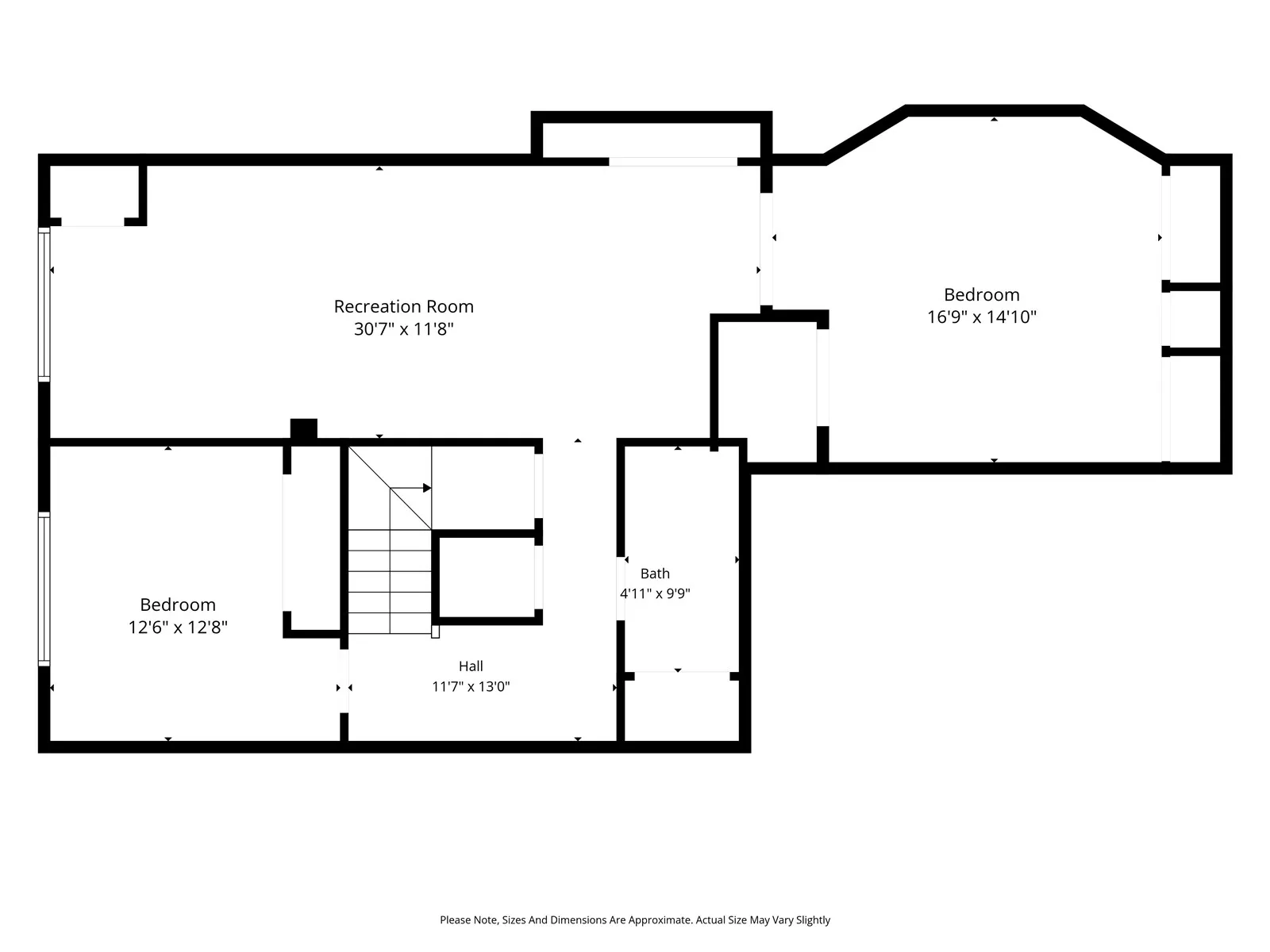 Lower Level Floor Plan