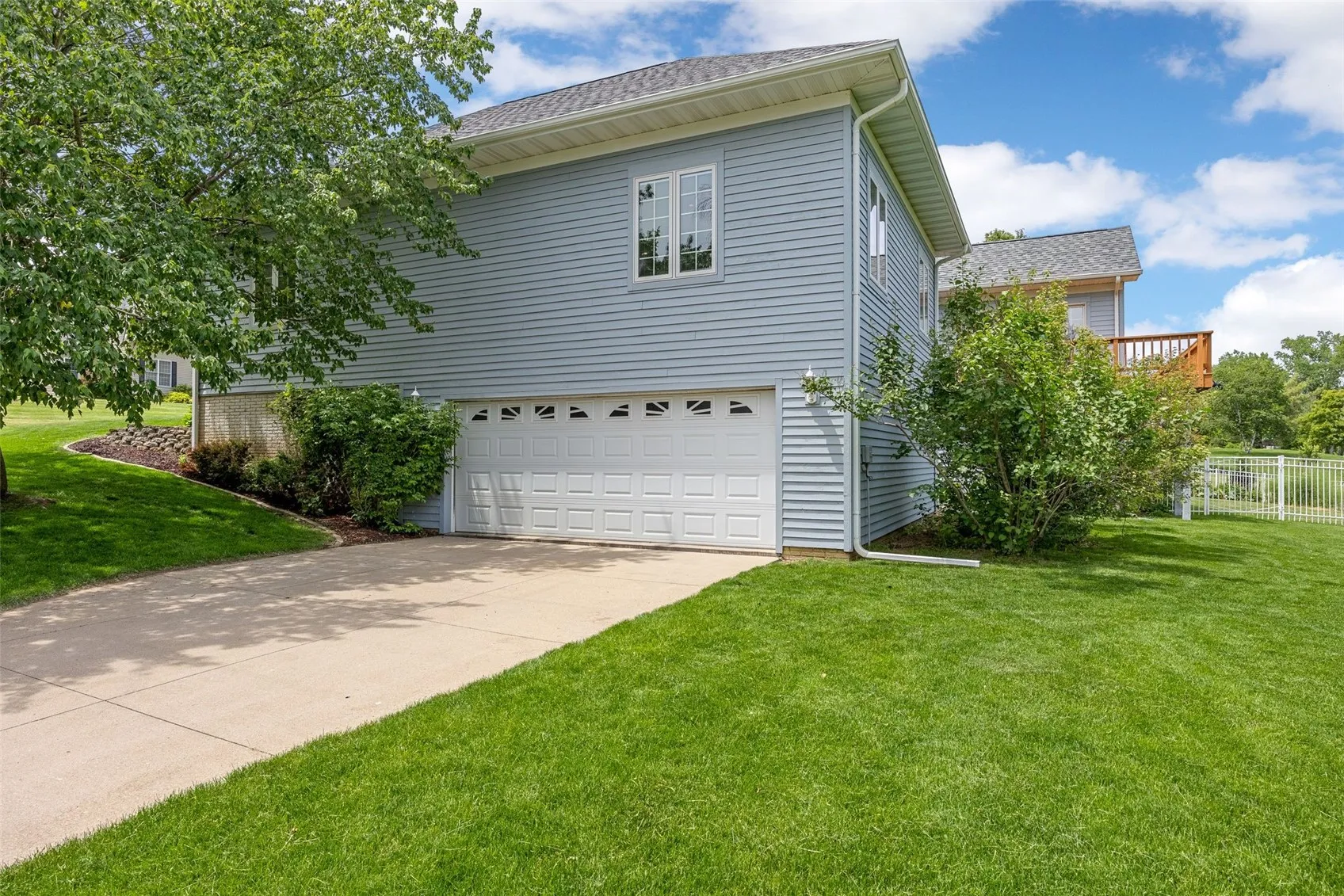 Drive-under garage & addition