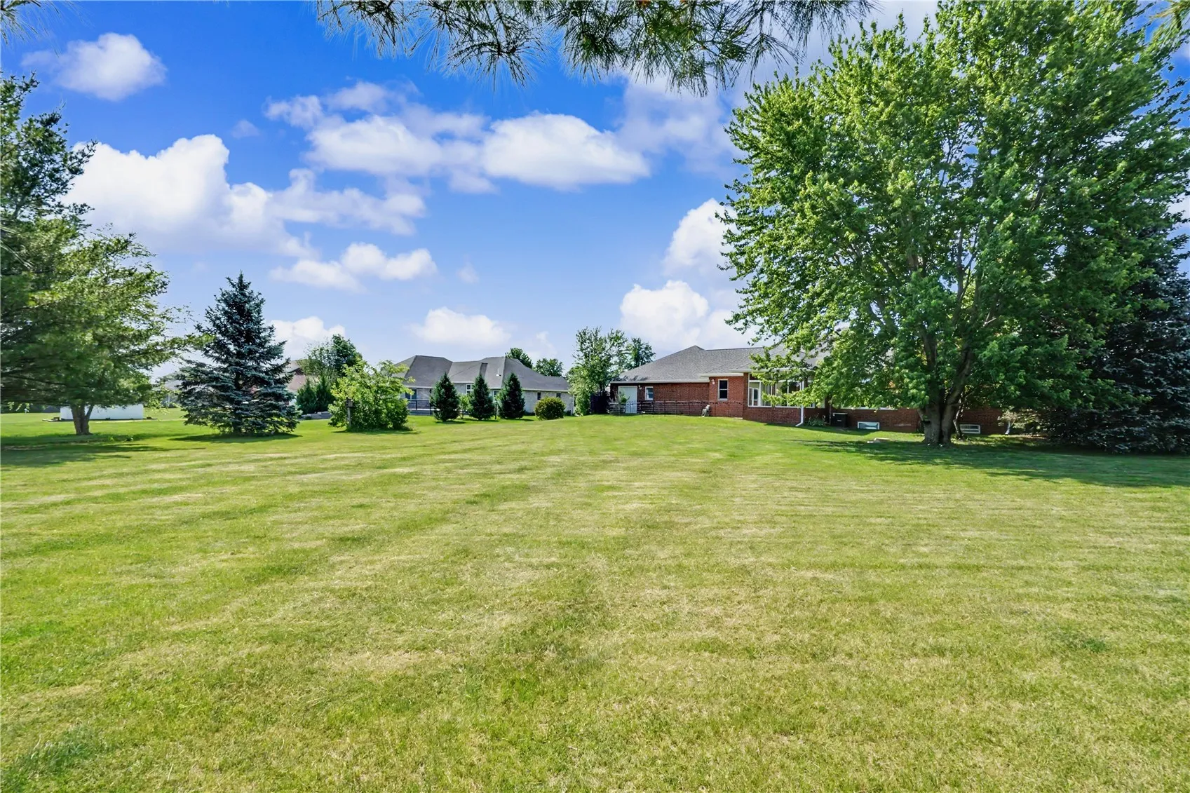 huge back yard