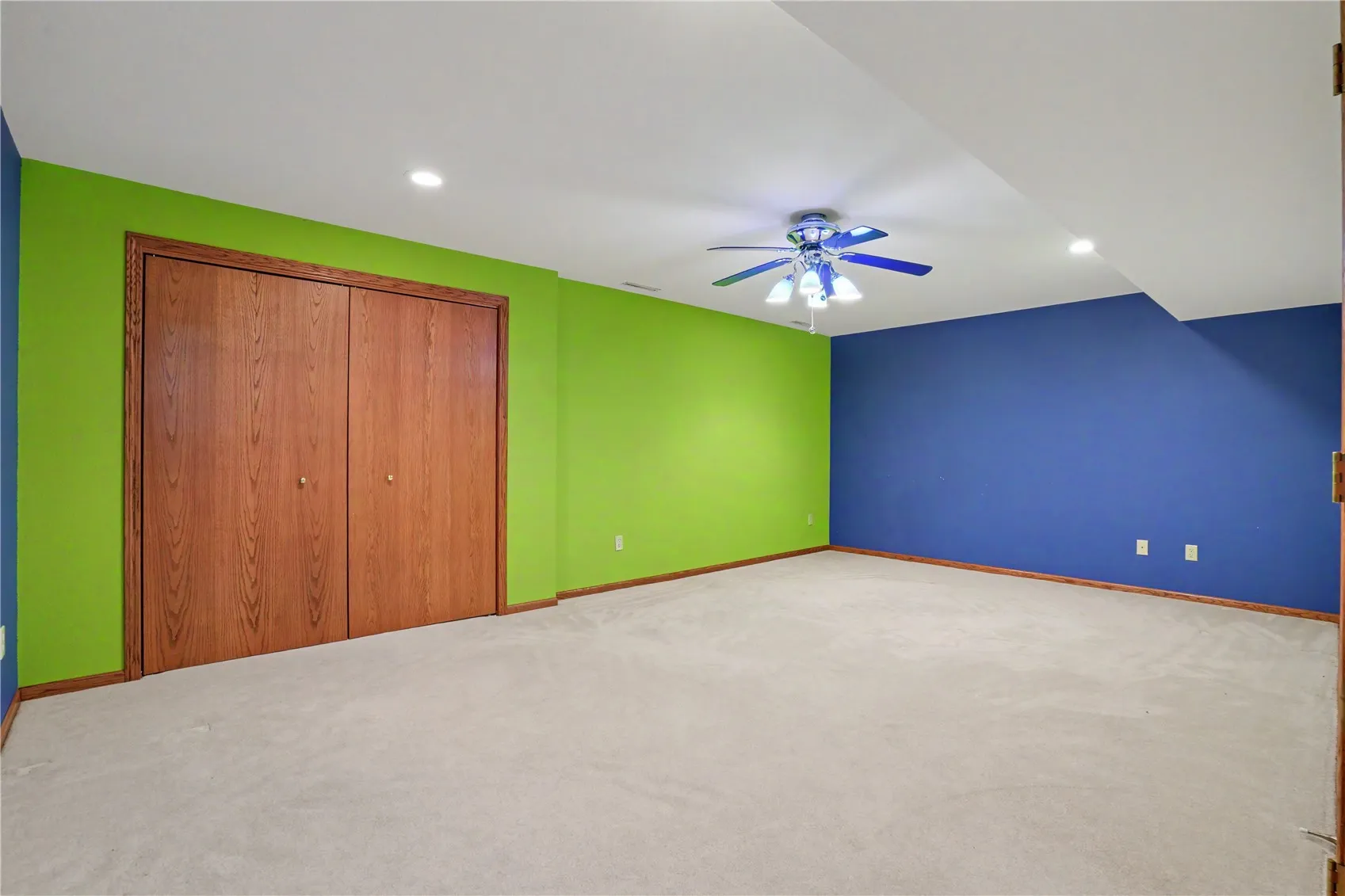 non-conforming room in lower level