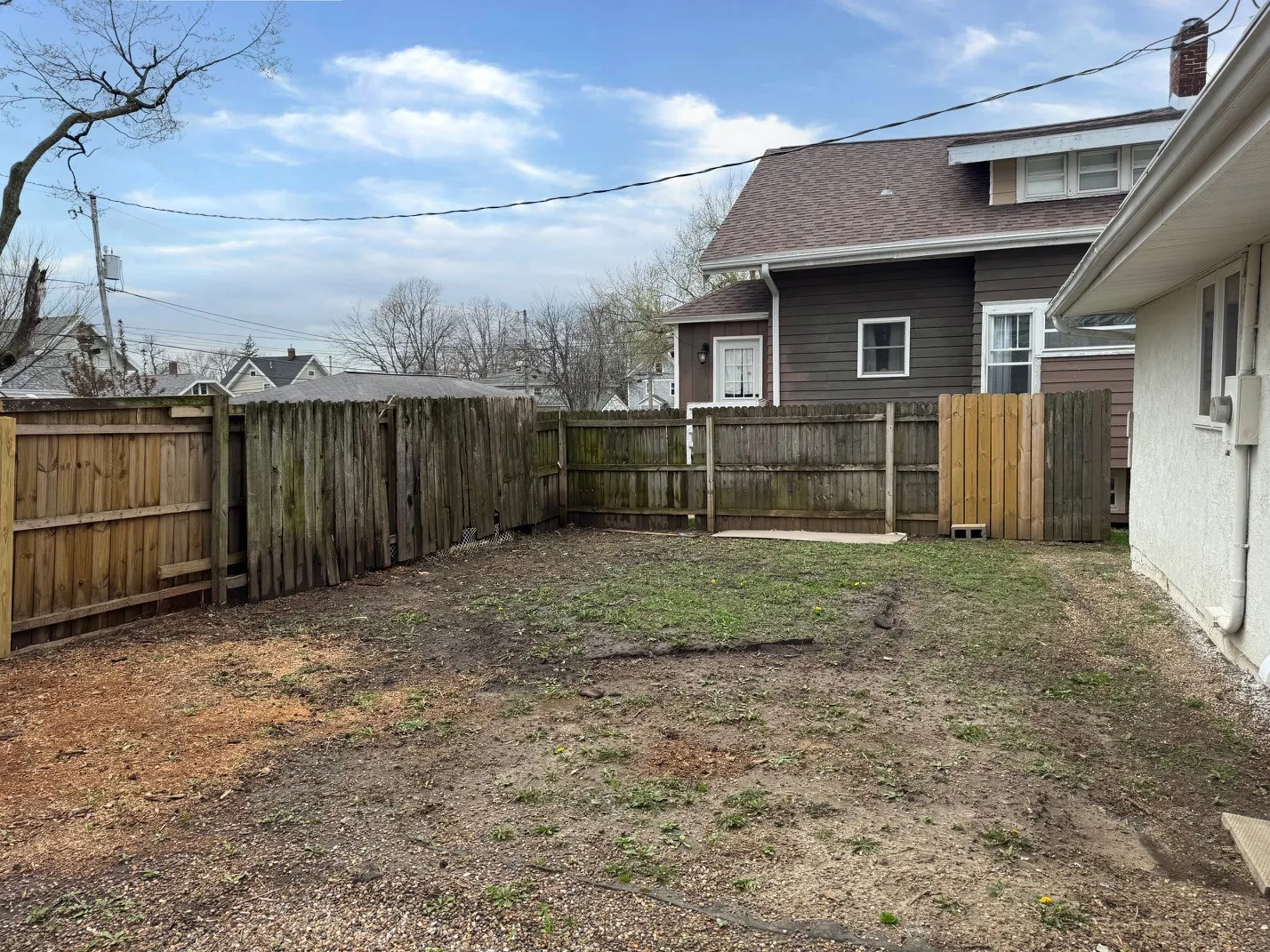 Back yard