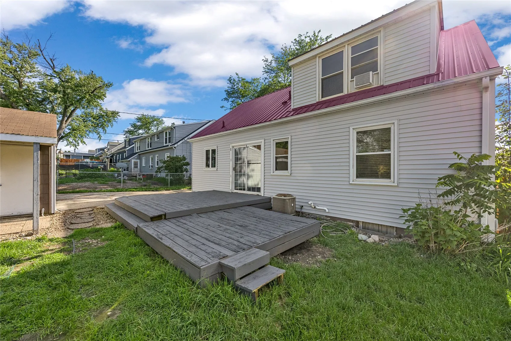 Back deck