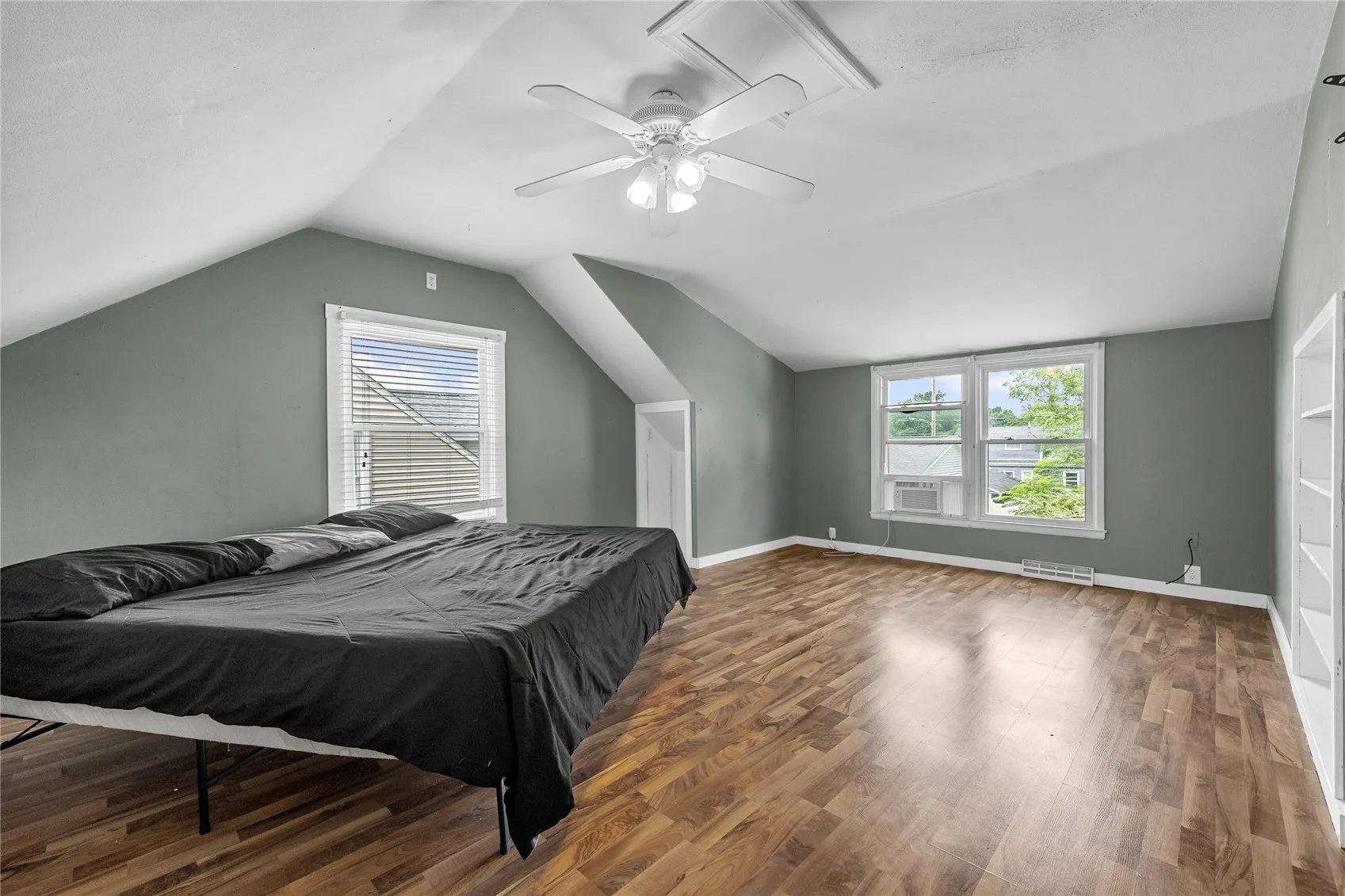 Finished 2nd floor bedroom