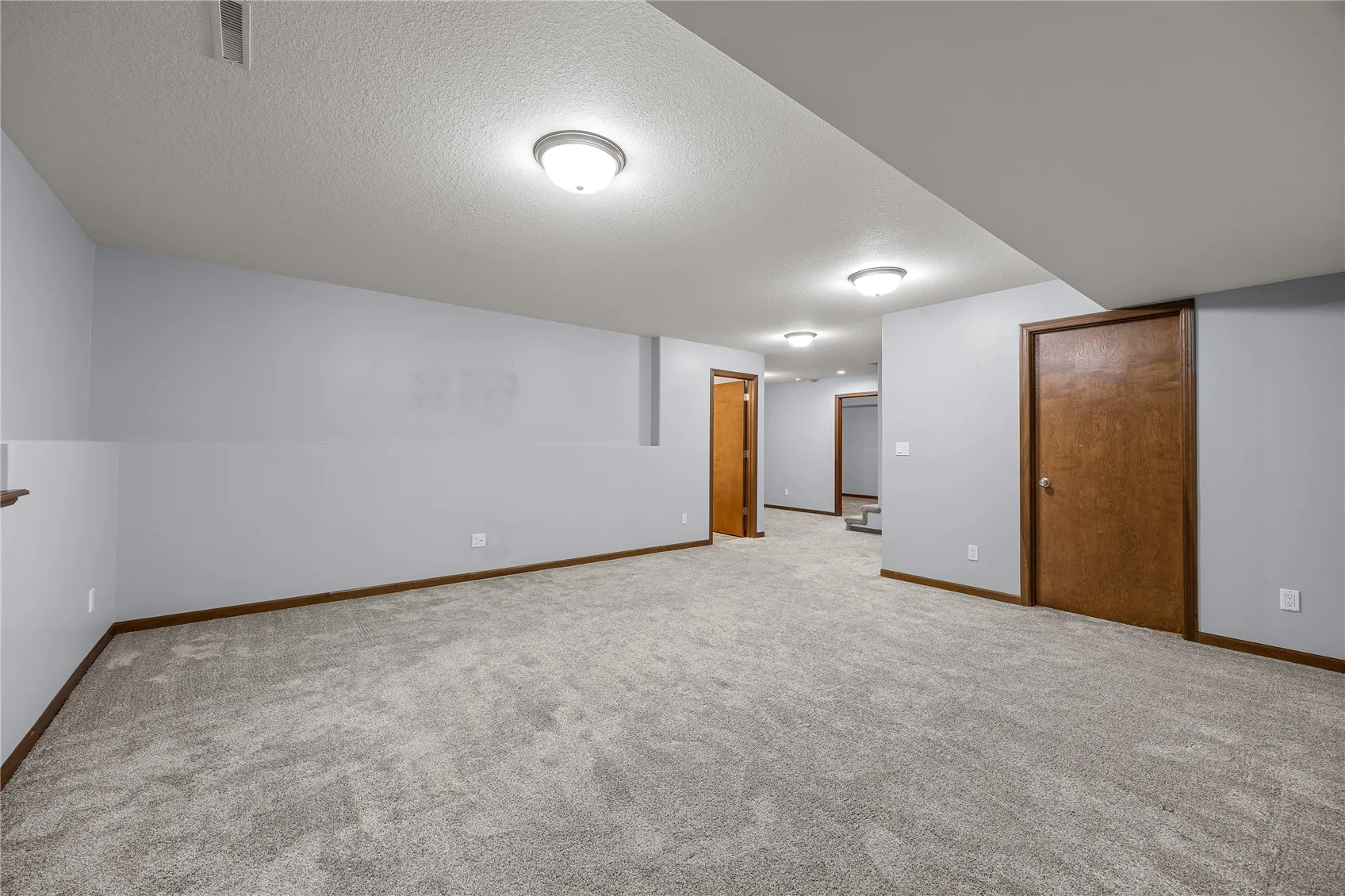 Carpet cleaned at time of listing