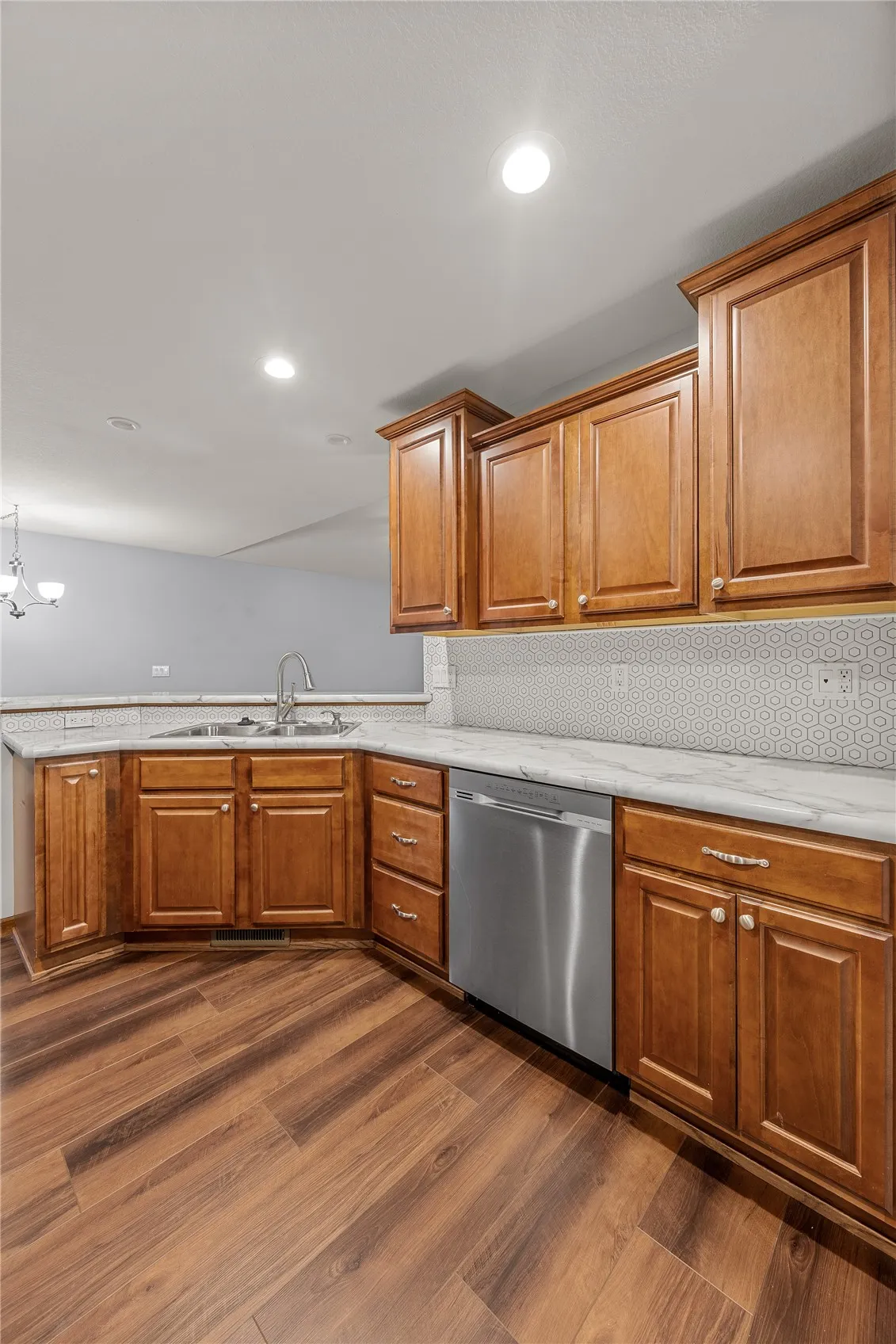 Ample counter space