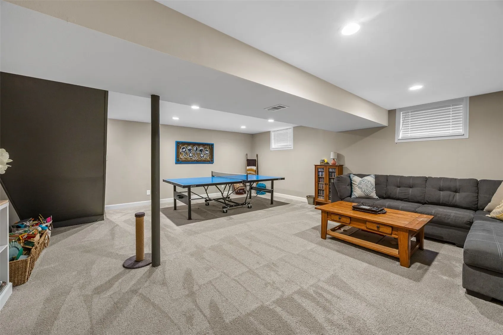 basement living space