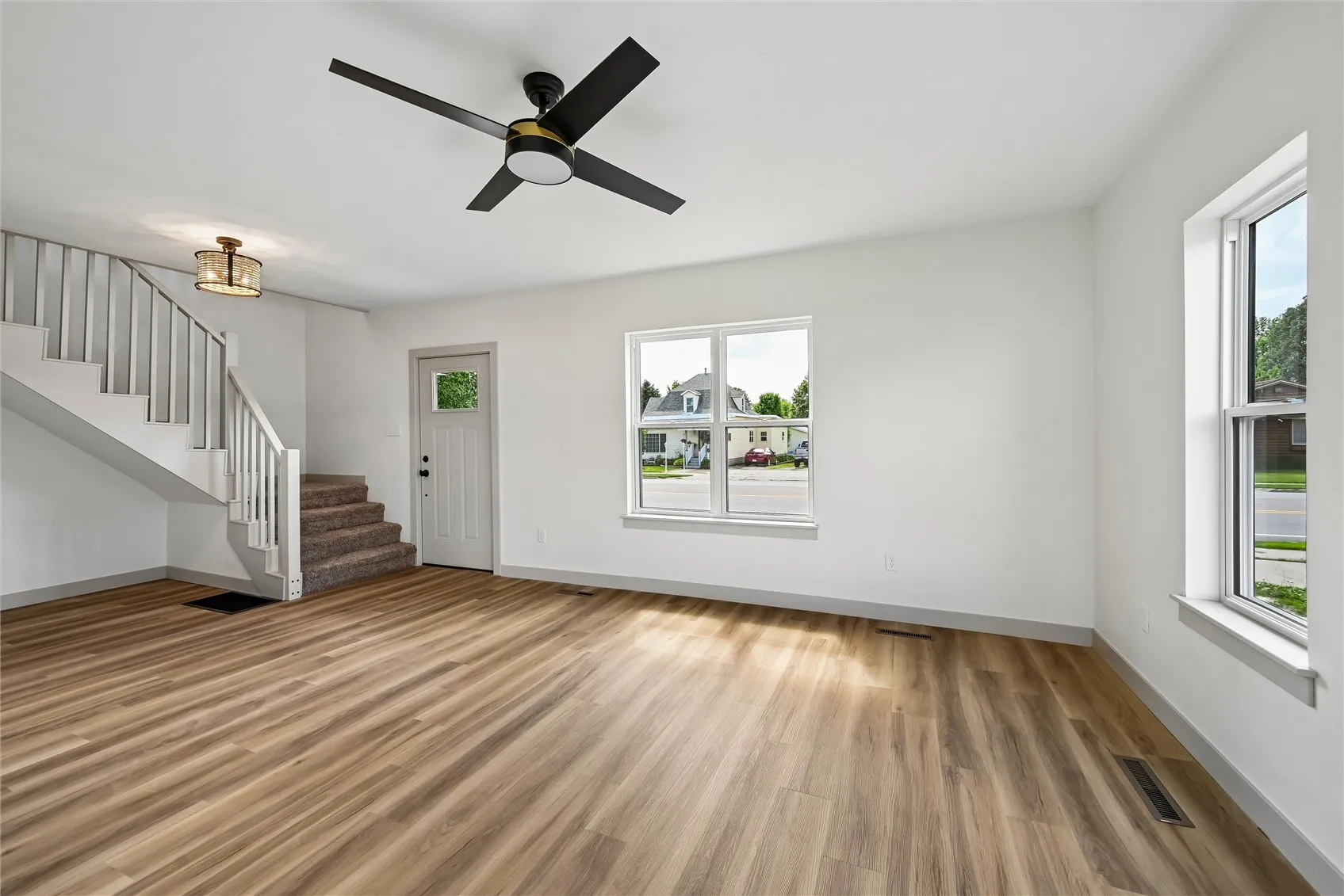 All new flooring