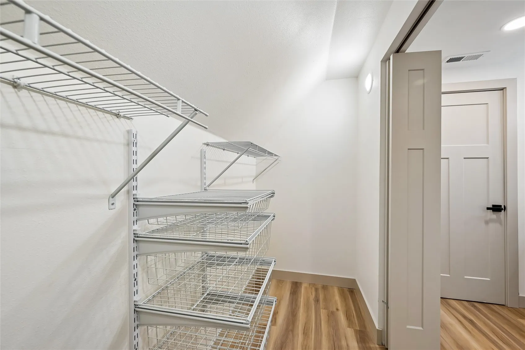 Primary closet