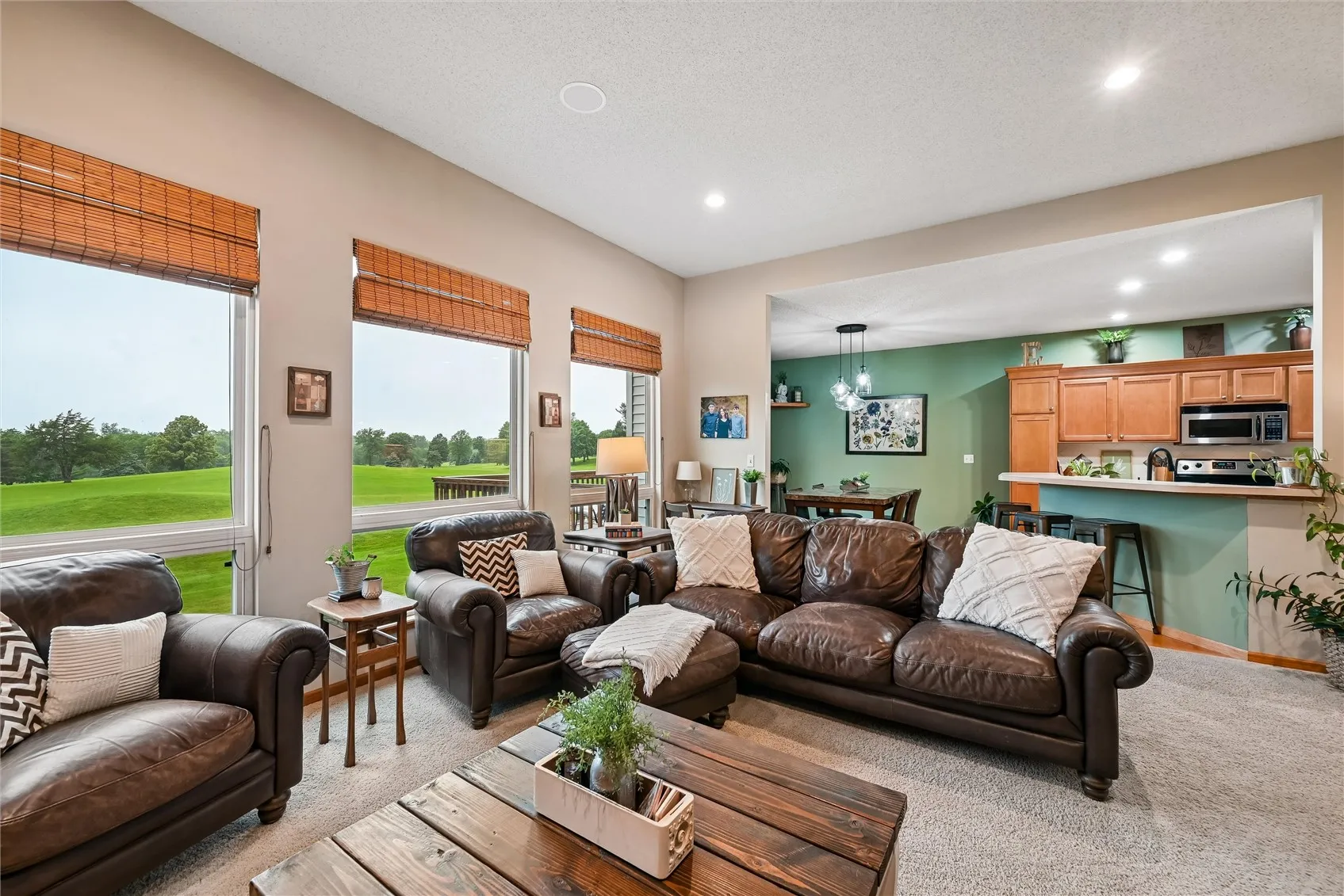 Great Room - Golf Course views