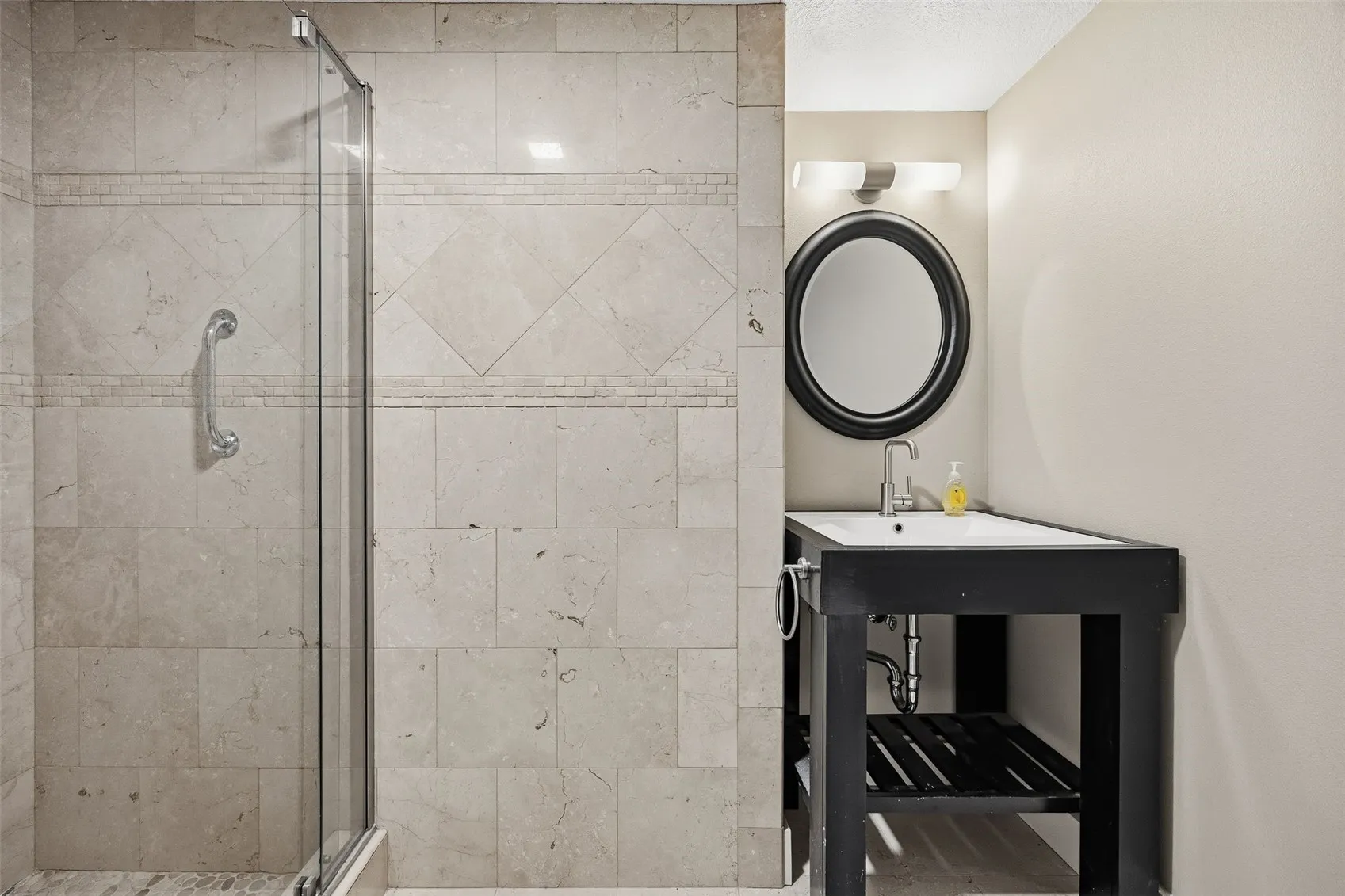 Lower level bathroom