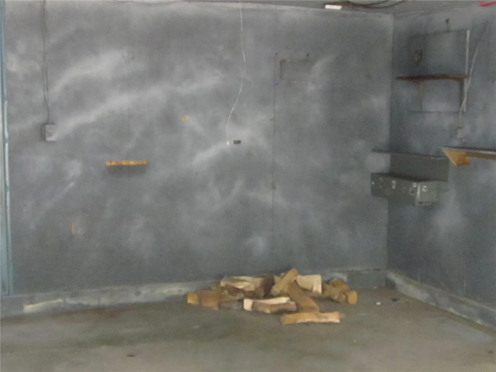 inside garage