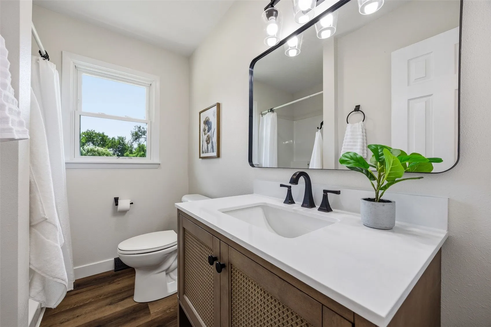 Main level bathroom