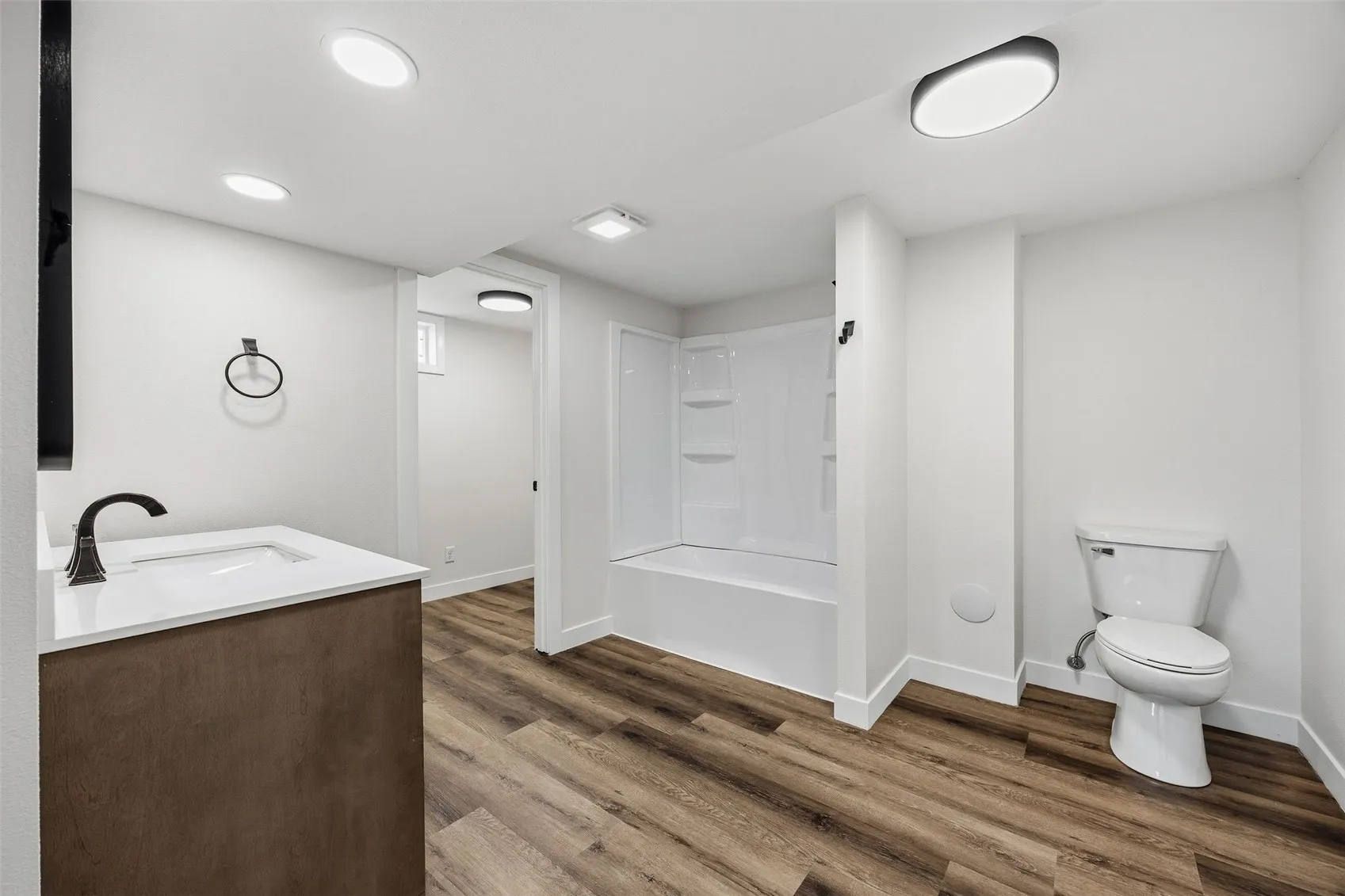 Lower level bathroom
