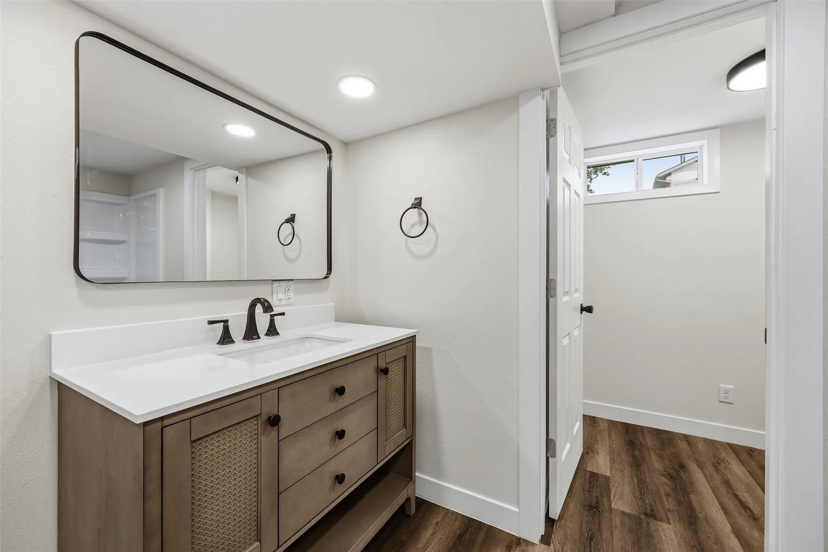 Lower level bathroom