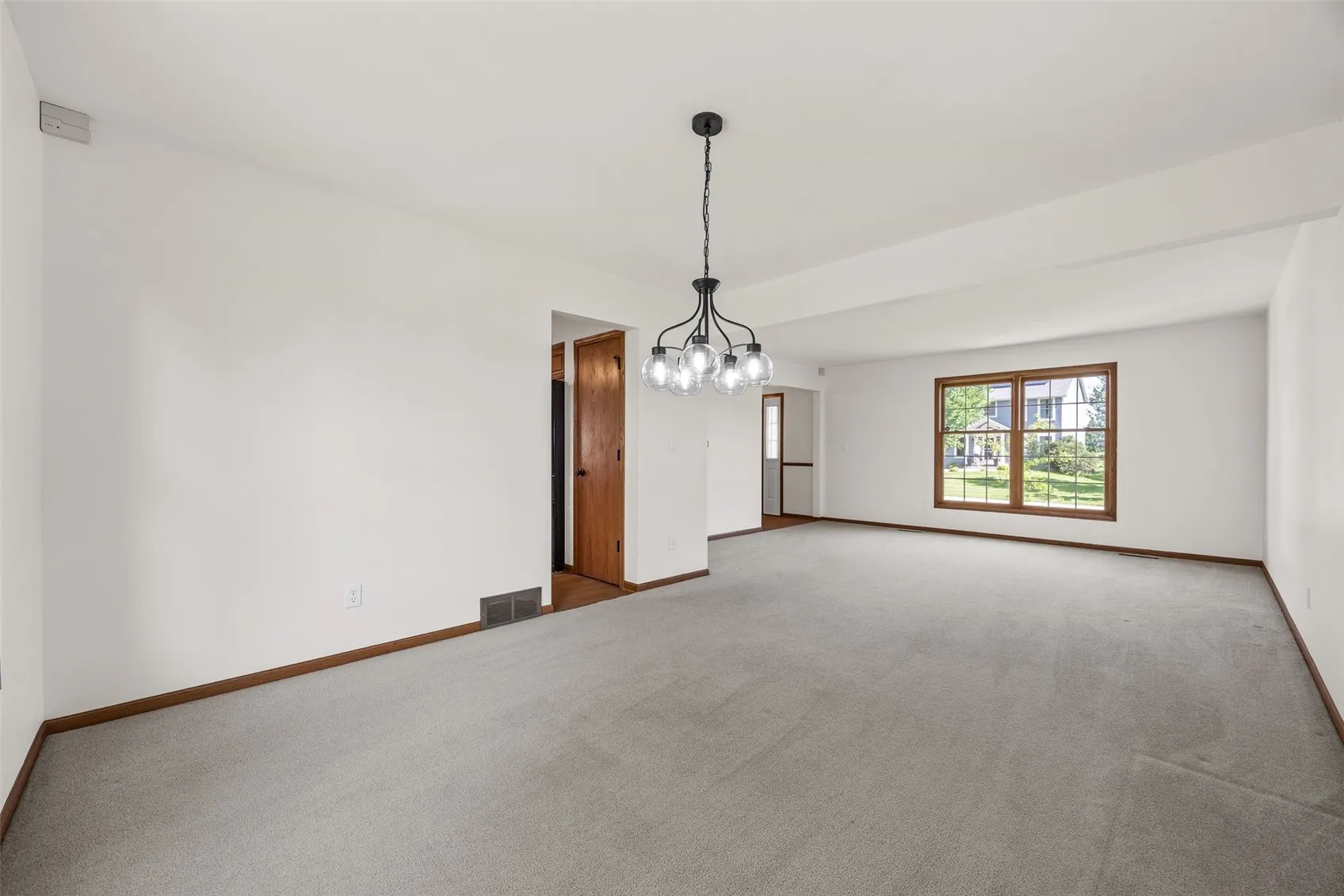 Living Room and Formal Dining ROom with Kitchen Access