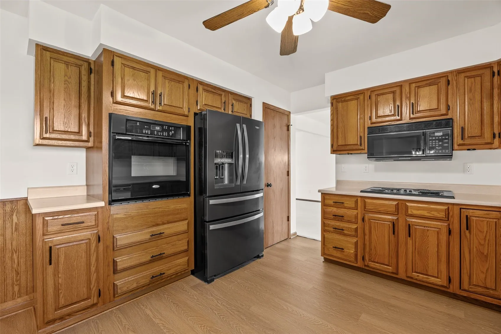 Kitchen with Access to Dining Room and Living Room