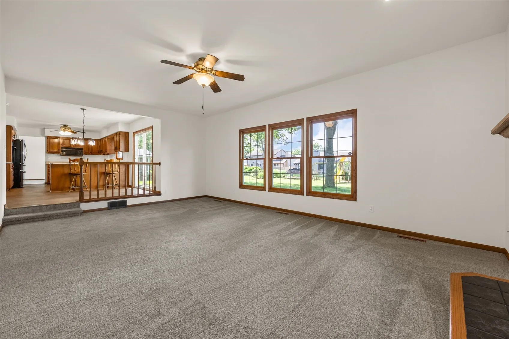 View into Eat-In Kitchen from Family Room