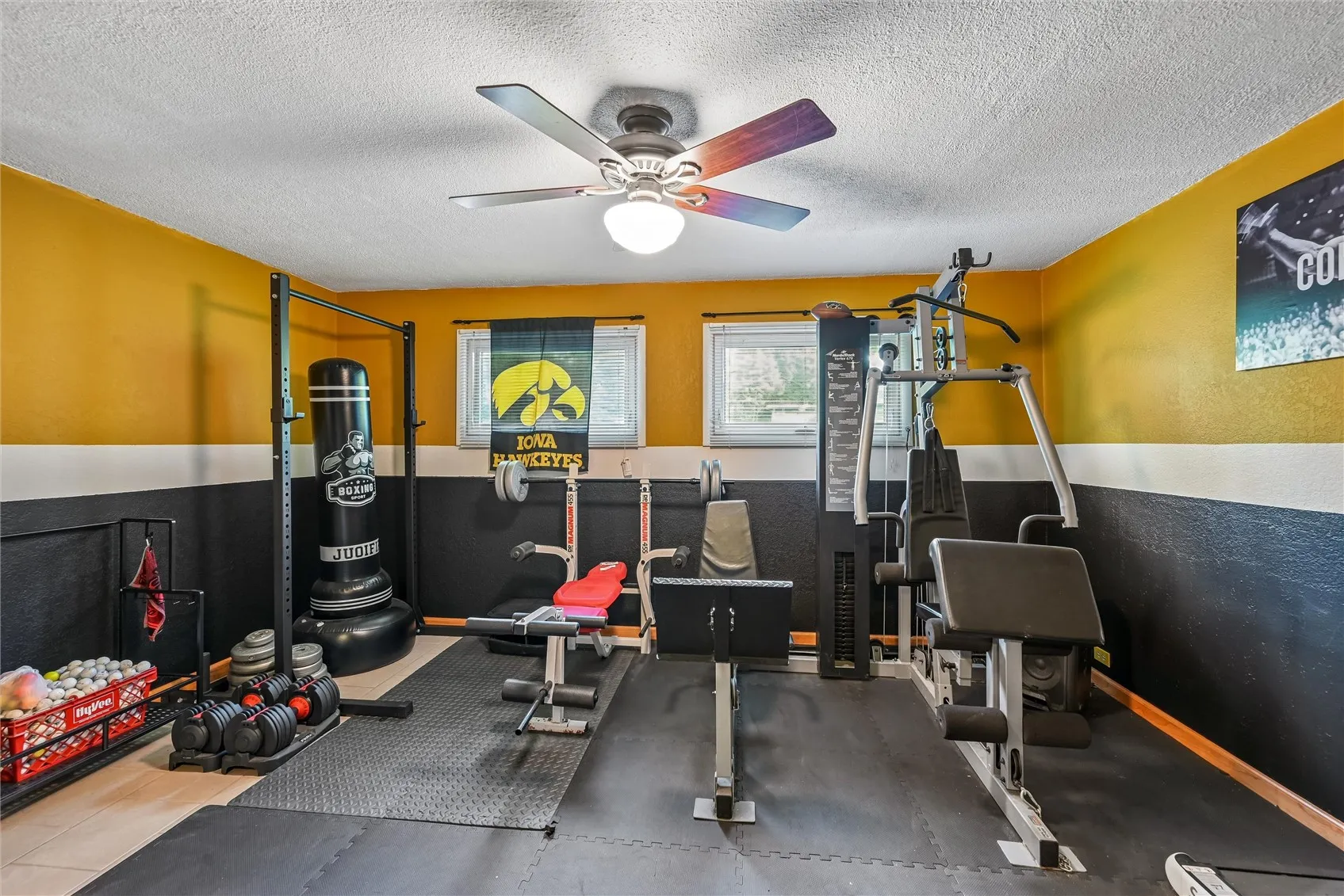 Lower level rec area