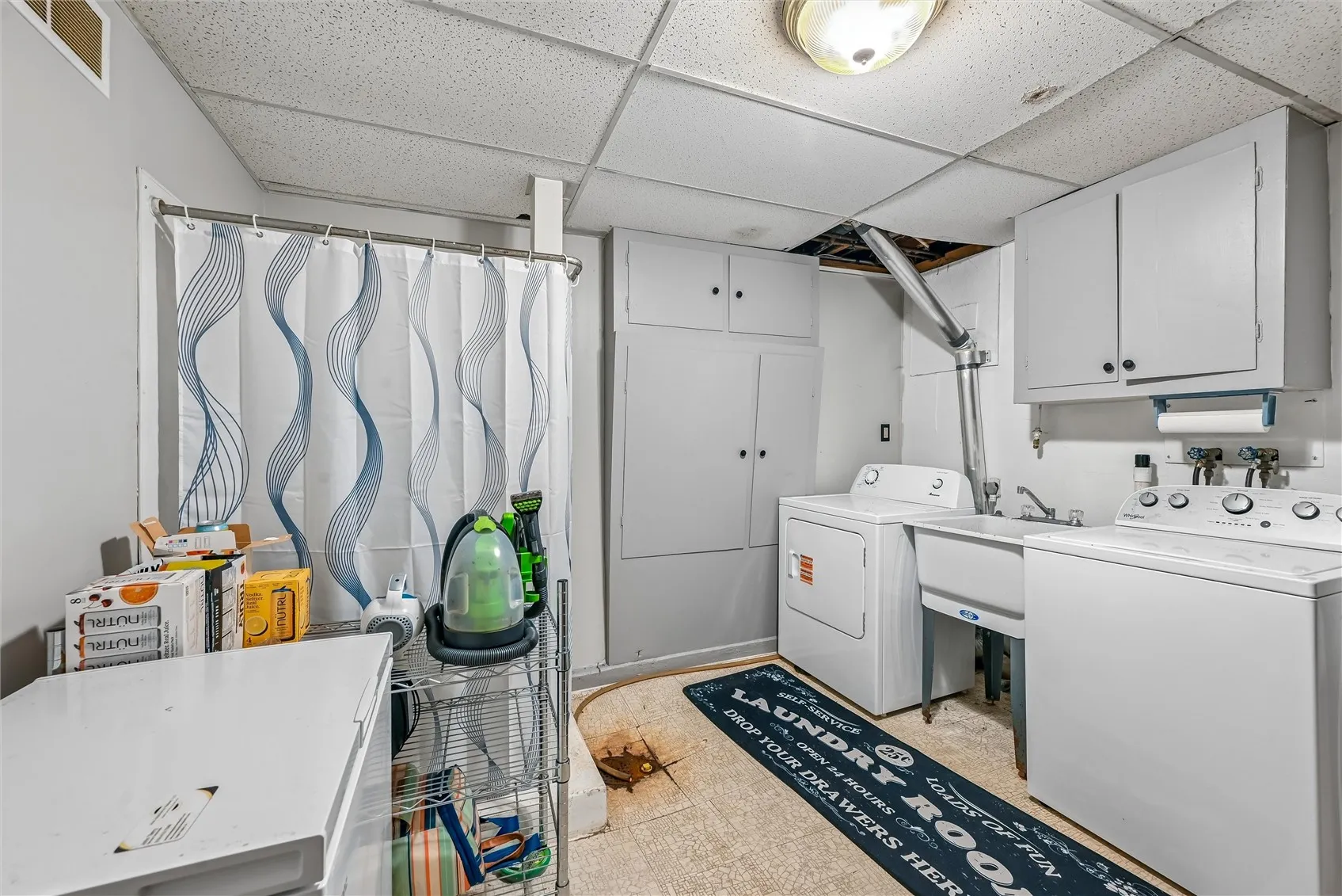 Utility and laundry area