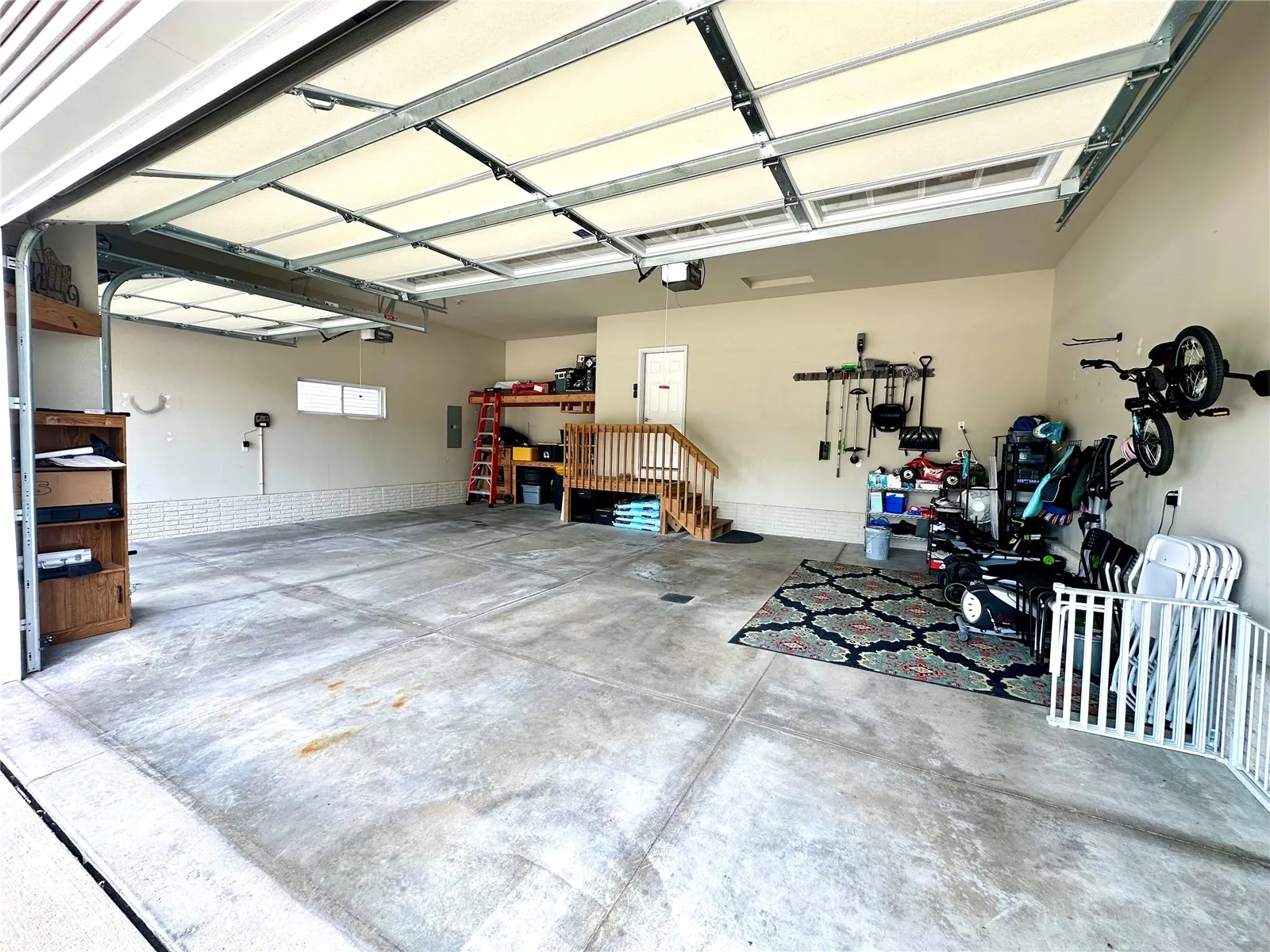 3 Car Garage with Floor Drain.