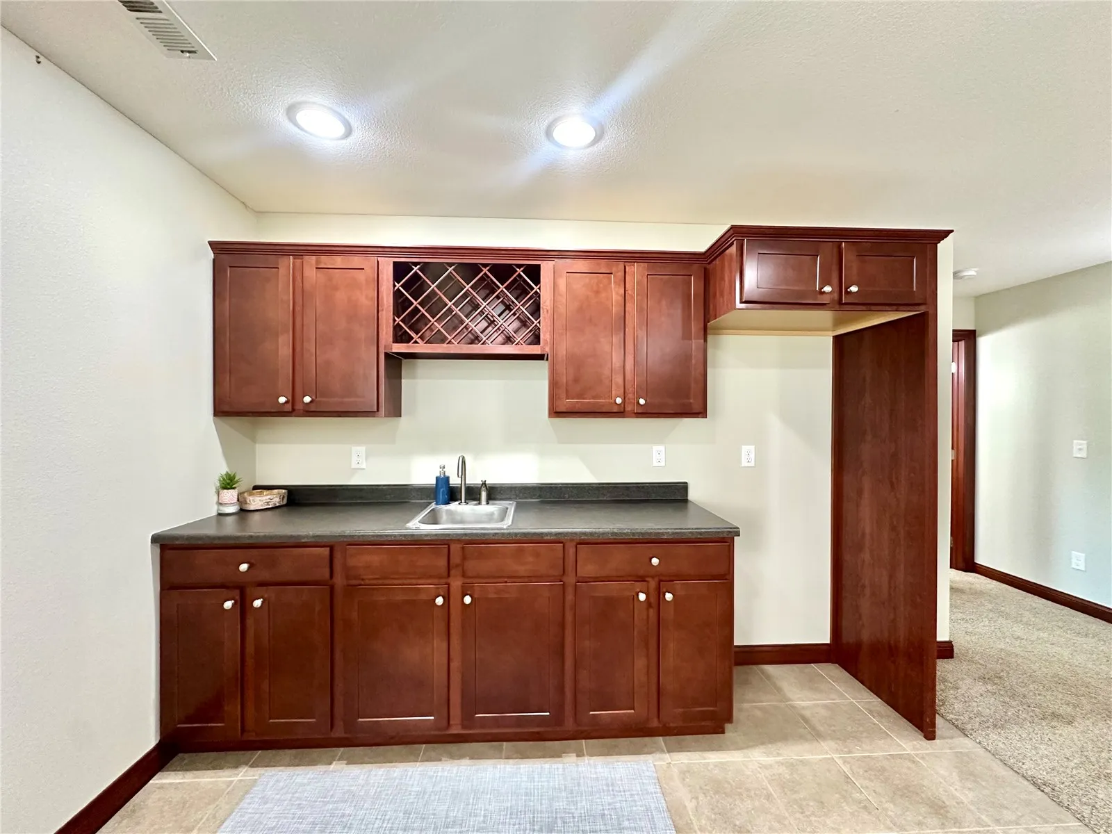 Wet Bar in Lower Level.