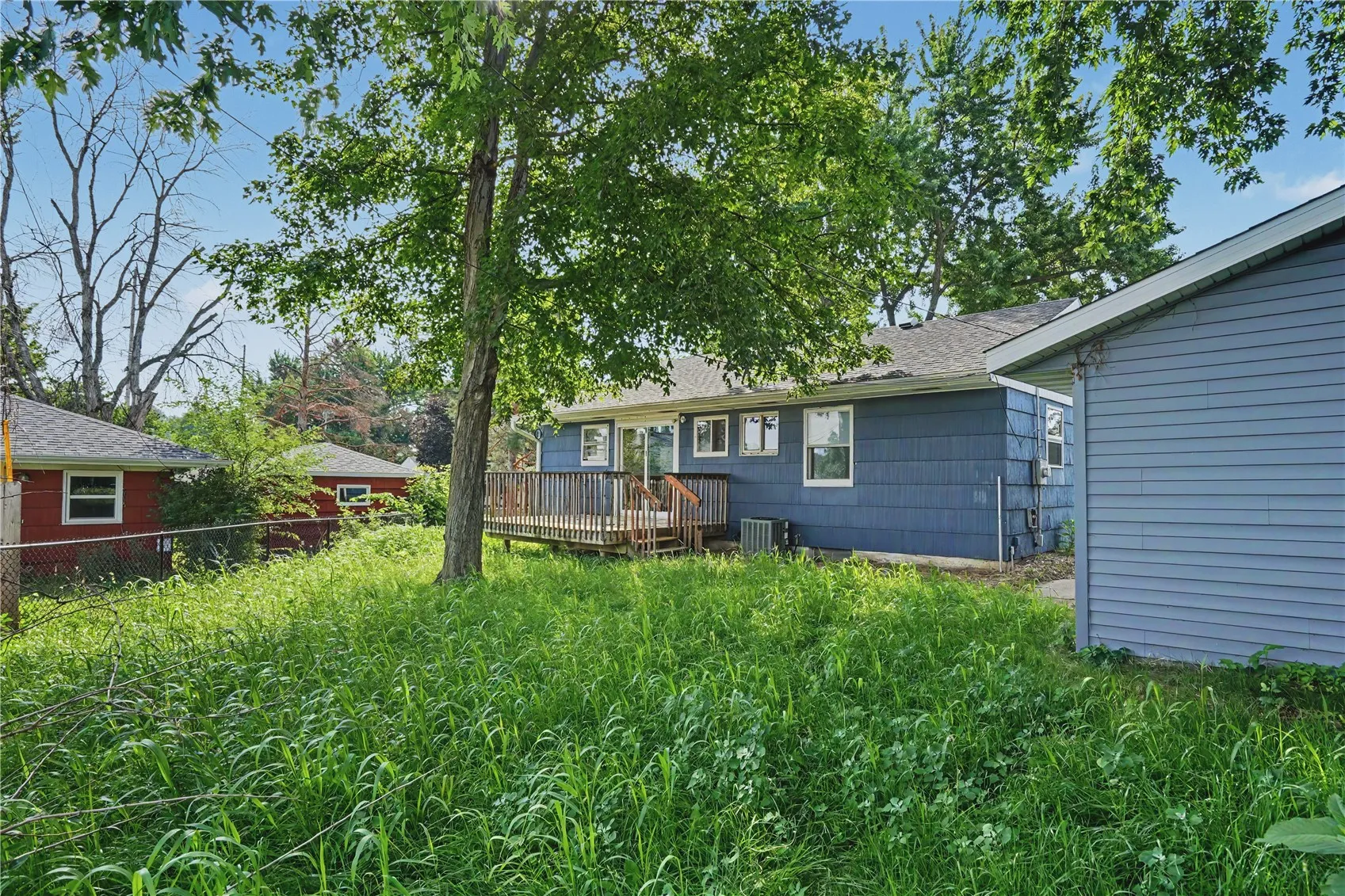 Backyard Facing SE