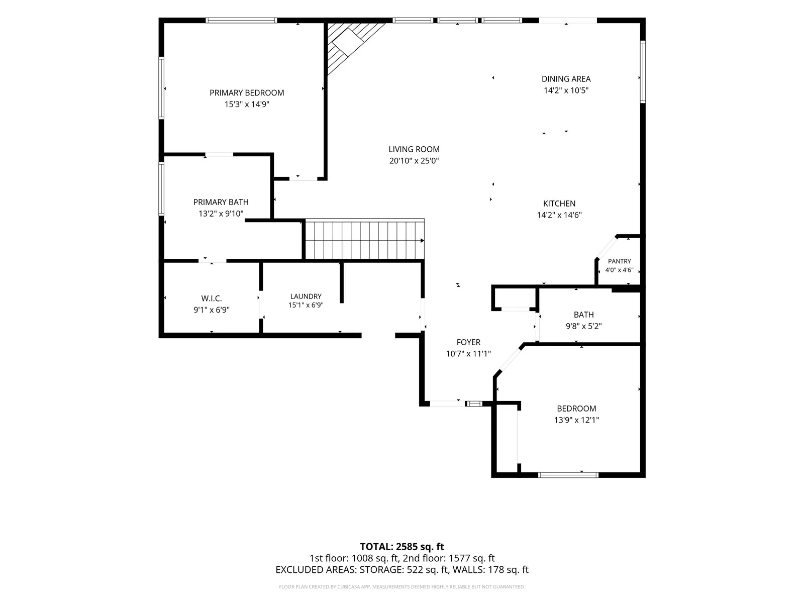 main level plan