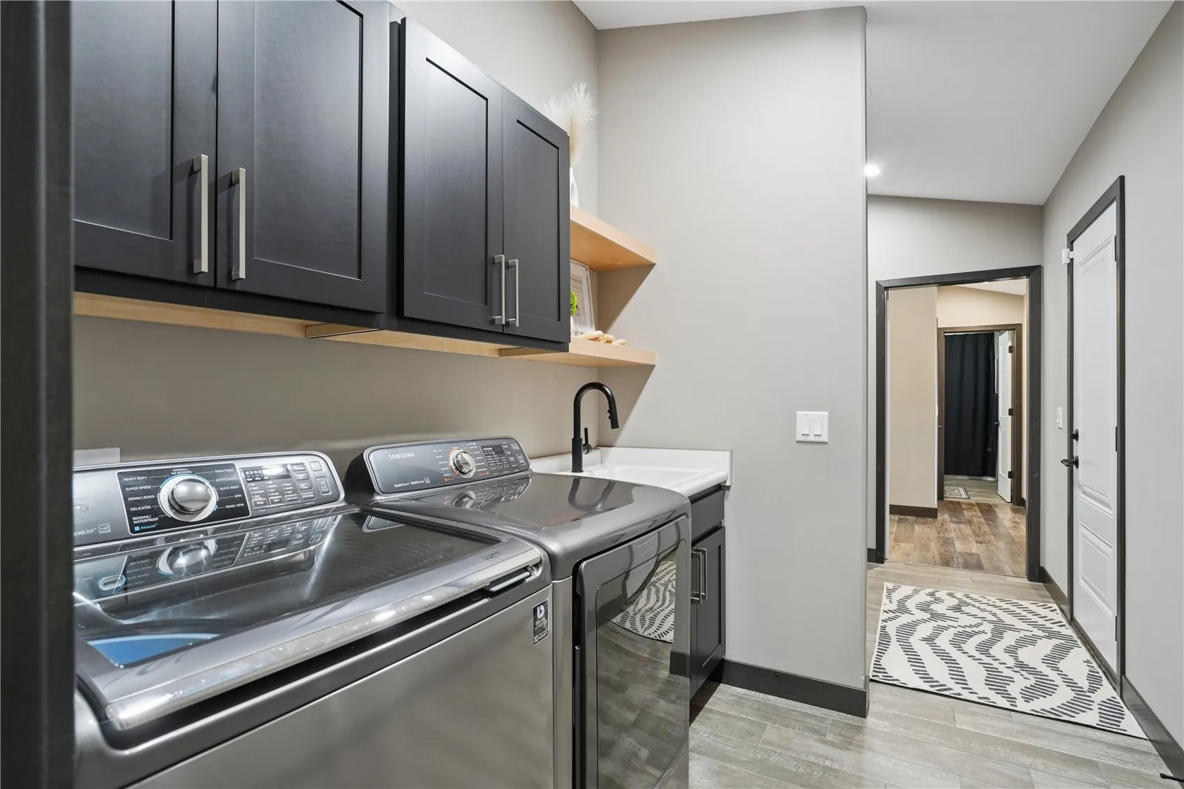 laundry area