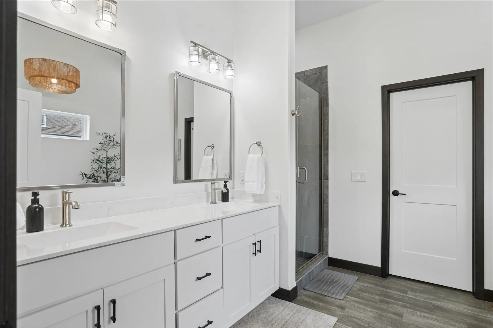 primary bath - double vanity