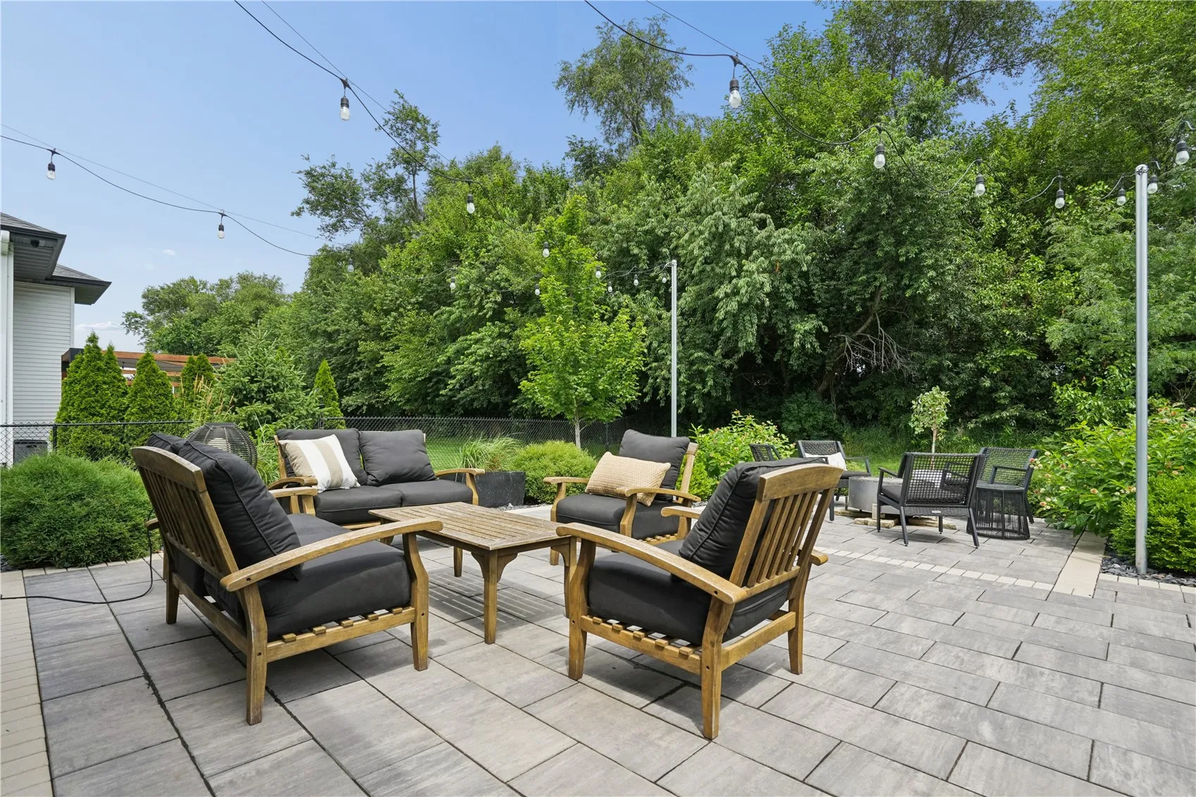 huge custom patio