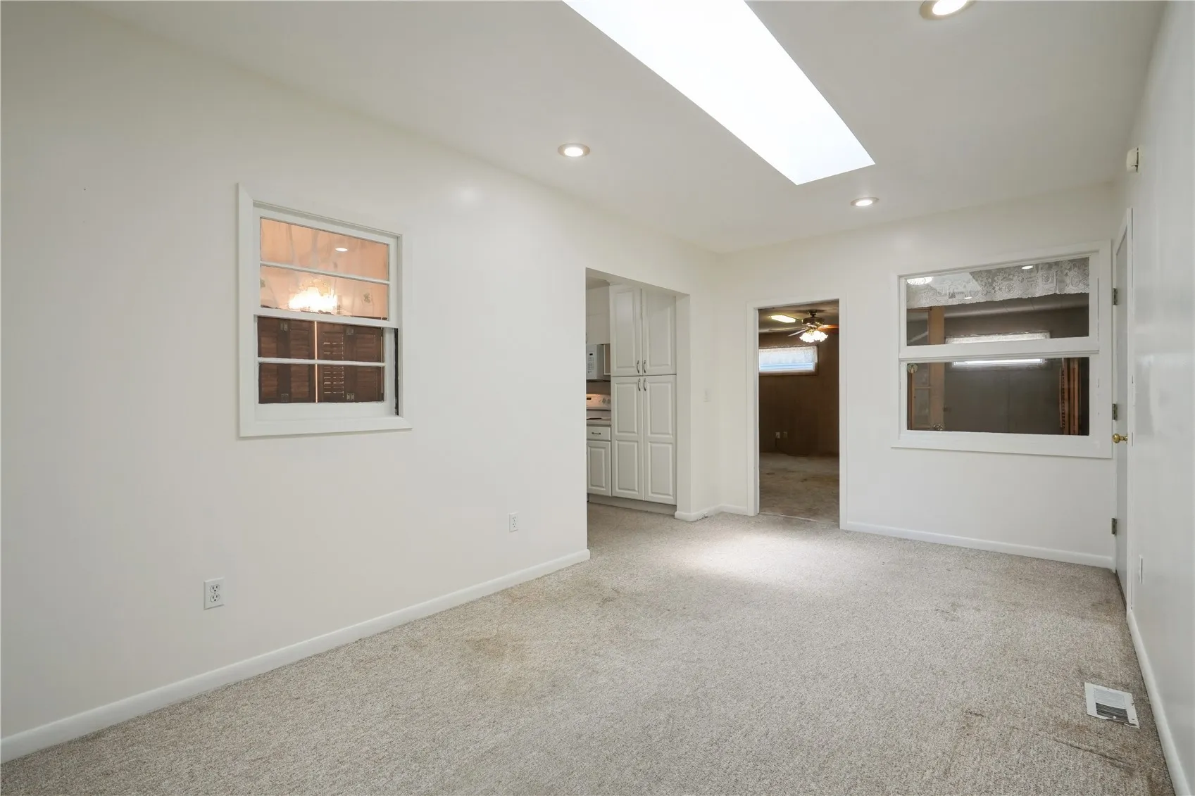 Skylight room off Kitchen