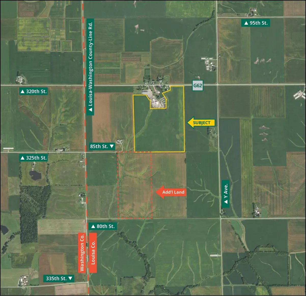 Additional Land Map
