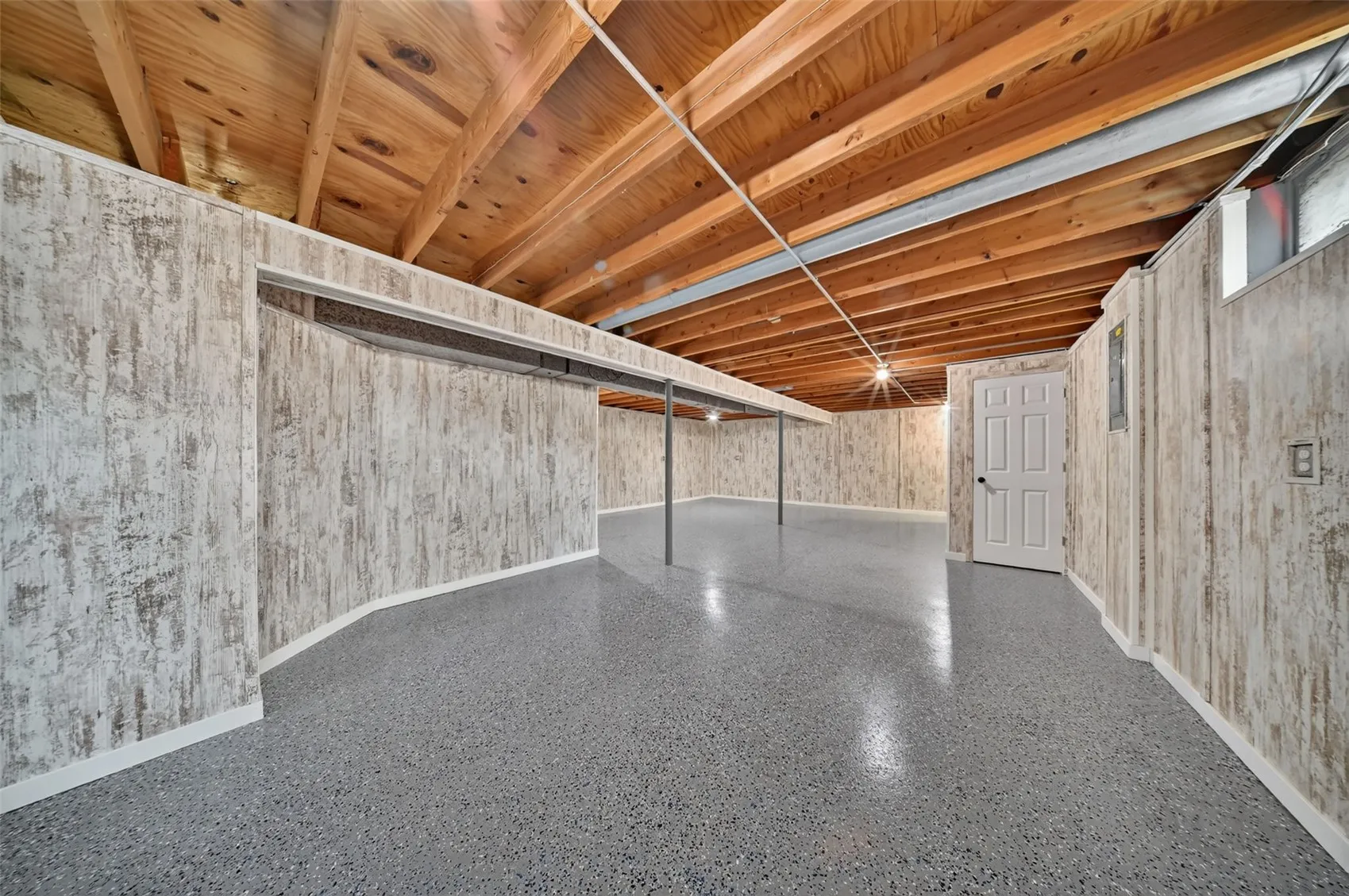 Newly finished basement