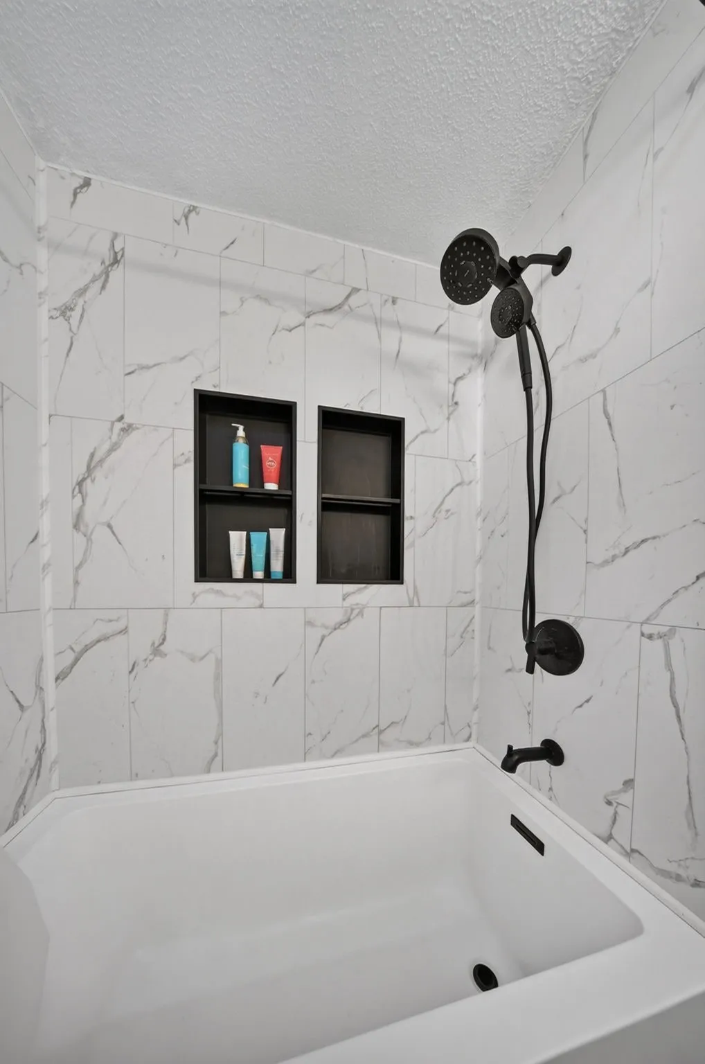 Remodeled shower
