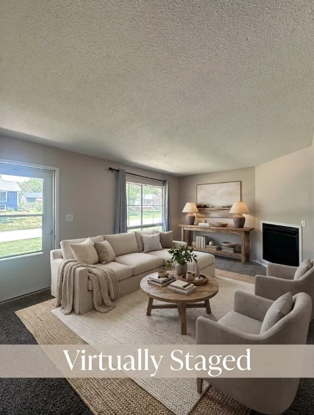 Living Room Staged
