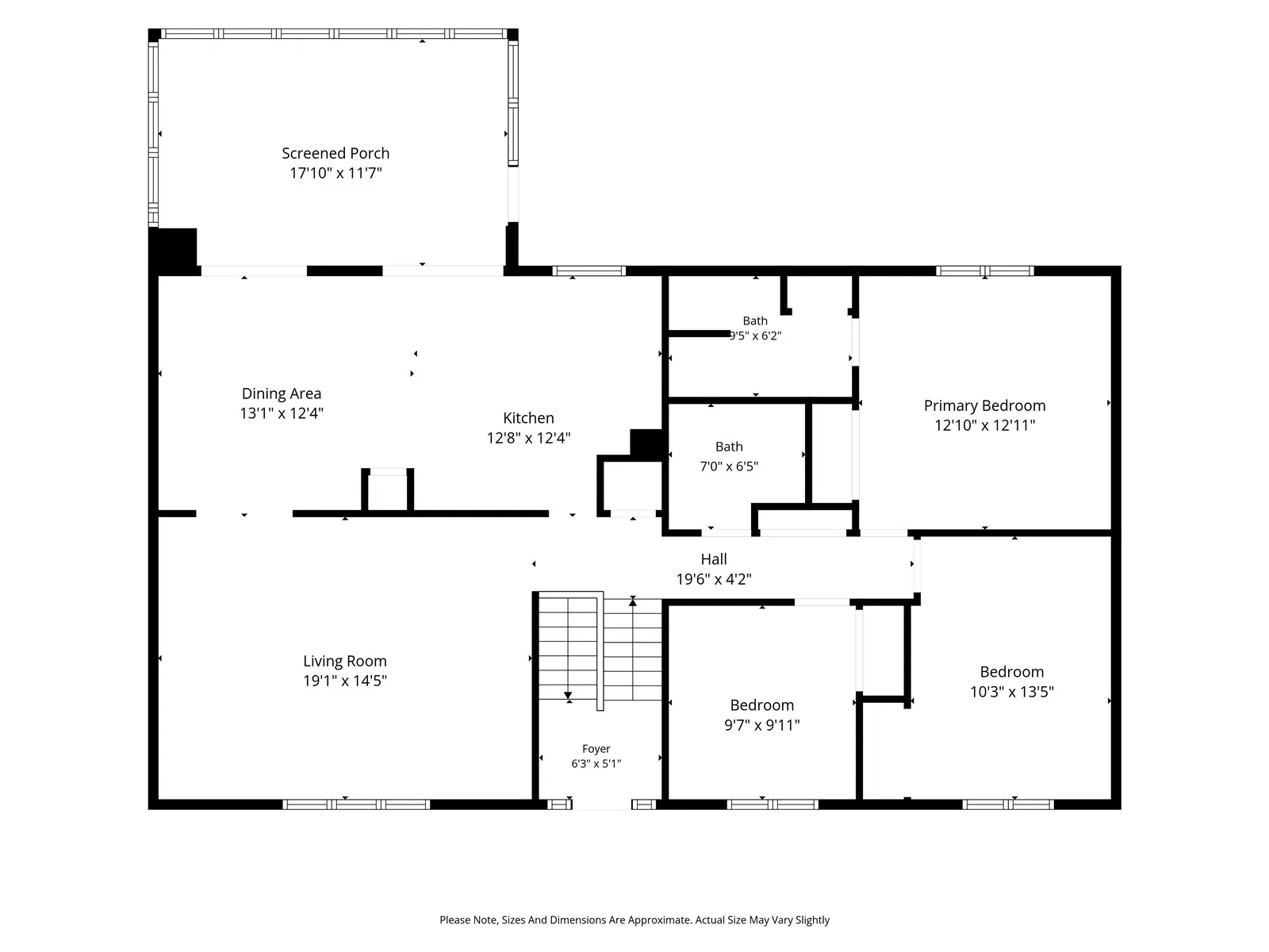 Main Level Floorplan