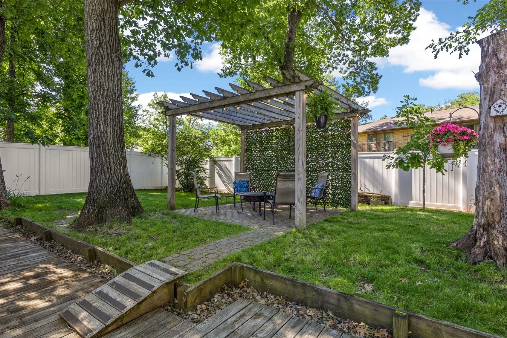 Shed in Backyard