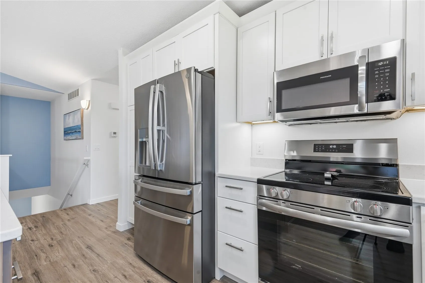 stainless appliances