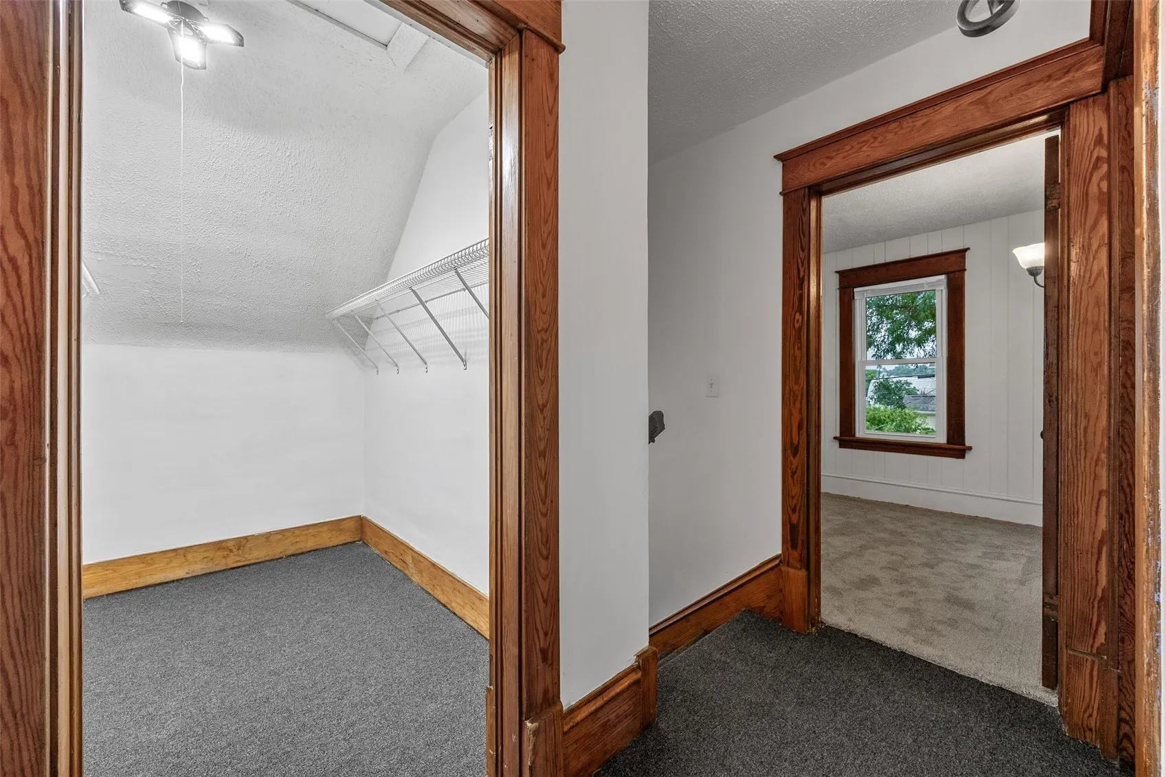 upper clothes closet